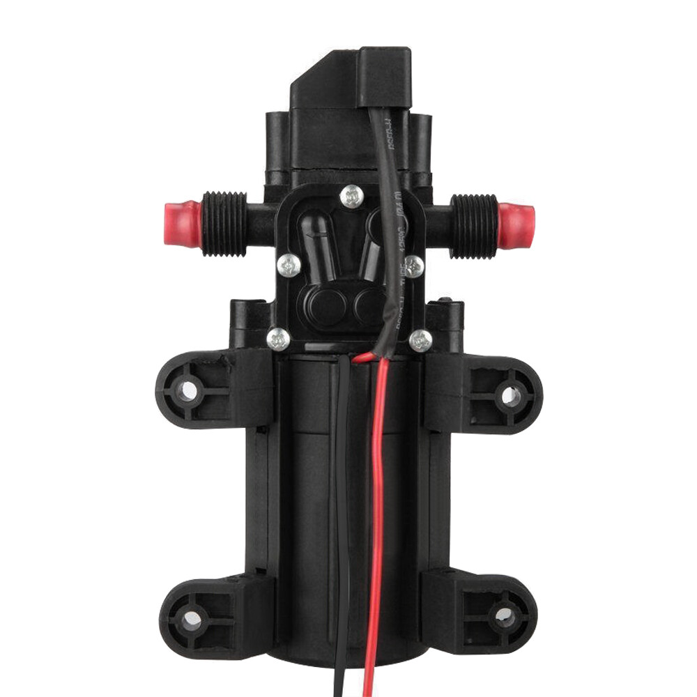 DC12V 100PSI 5L/Min 60W Electric Diaphragm Water Pump Self Priming High Pressure