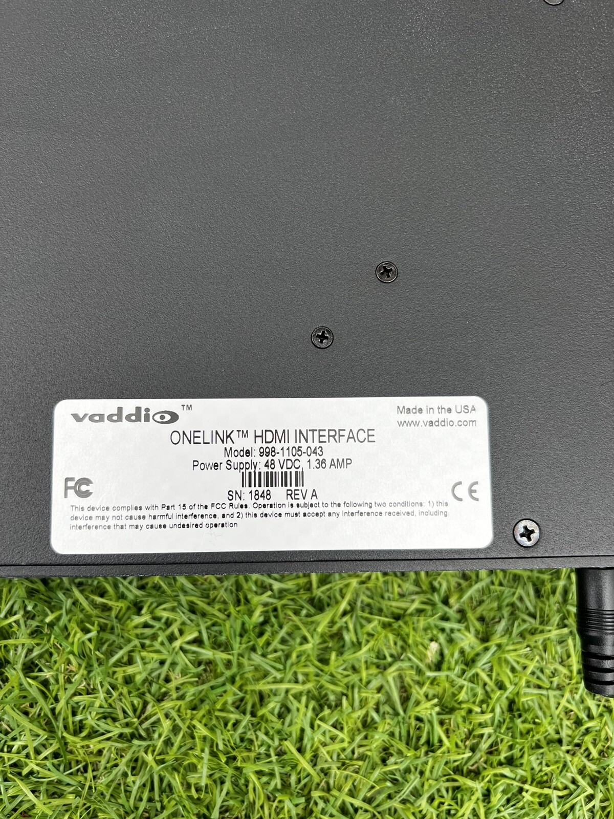 Vaddio One Link HDMI interface and HDMI EZIM – 998-1105-043 and 998-6700-043