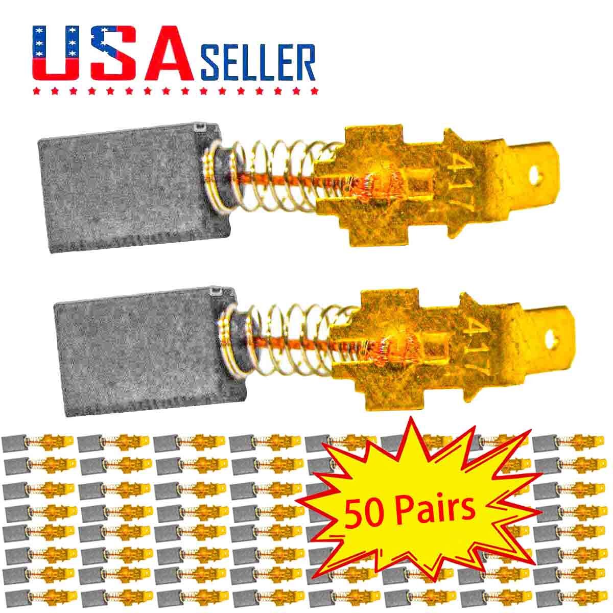 50 Pairs Carbon Brush For Makita CB416 CB415 HR2400 Rotary Hammer HP1300S Drill