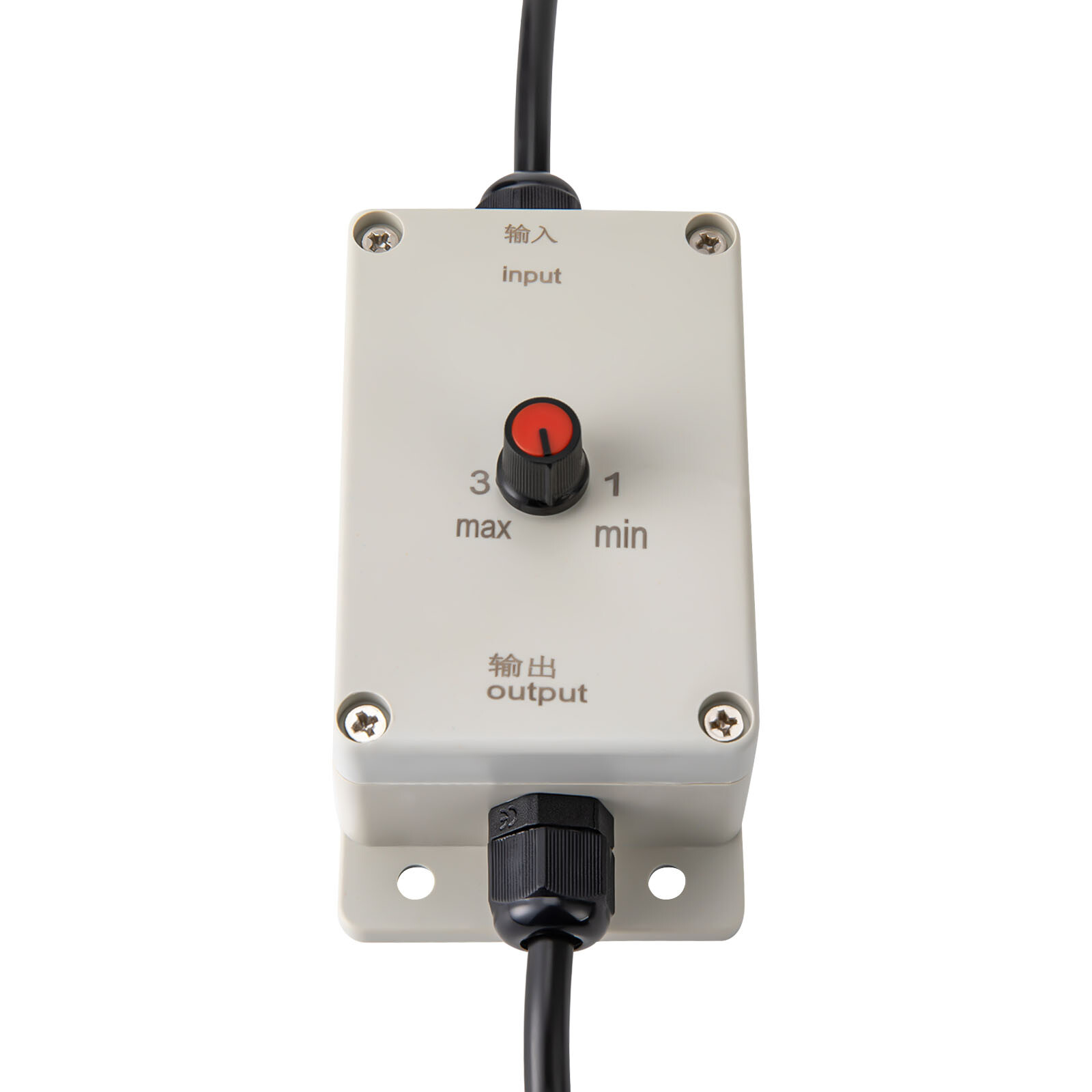 30W Vibration Motor AC Vibrating Asynchronous Motor w/ Speed Controller 3600RPM