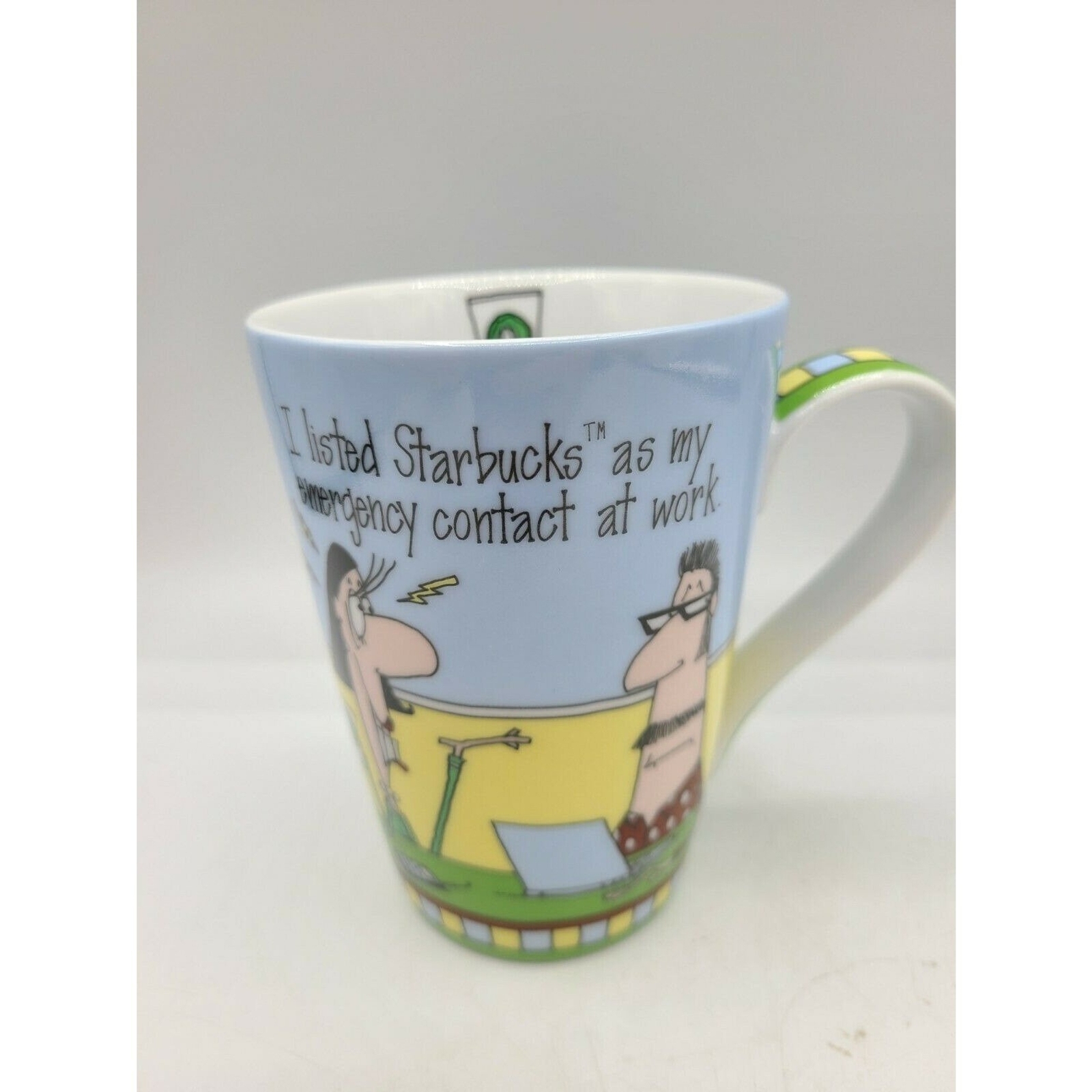 I Listed Starbucks As My Emergency Contact At Work Mug Design Design Coffee