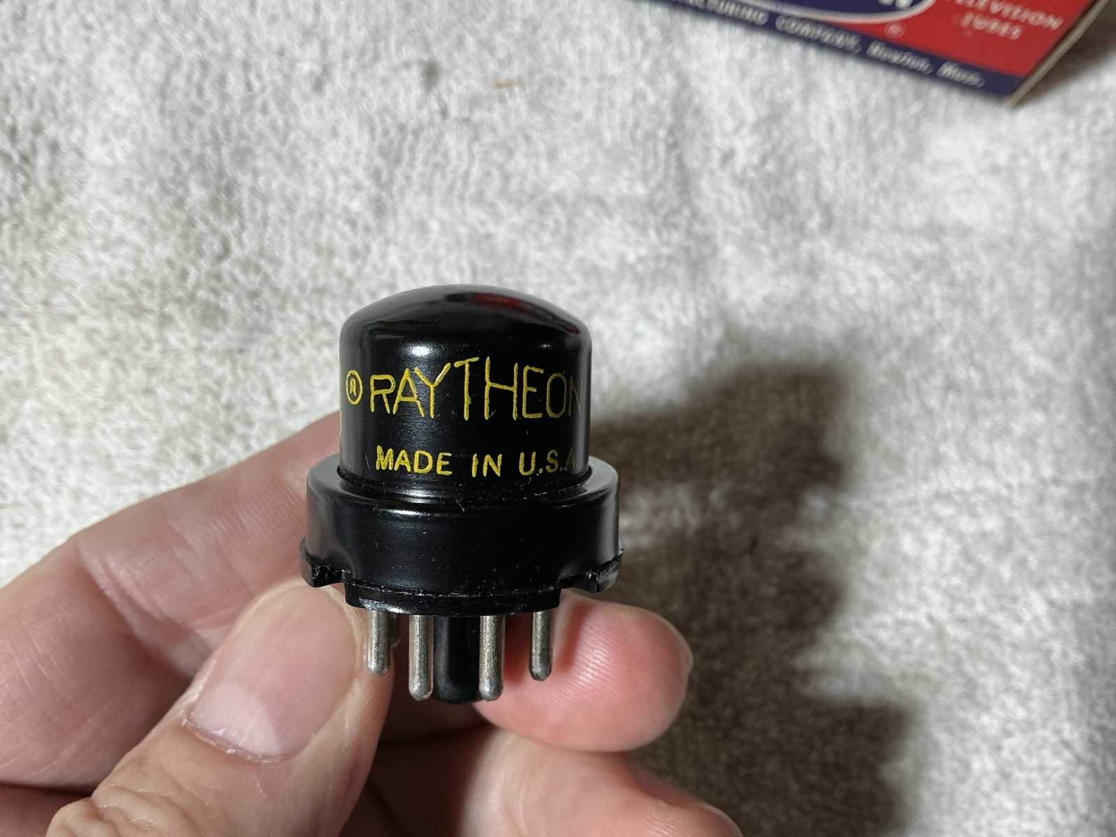 Rare NOS Raytheon germanium diode CK-719 assembly Vacuum Tube 1N67 DODES W/BOX