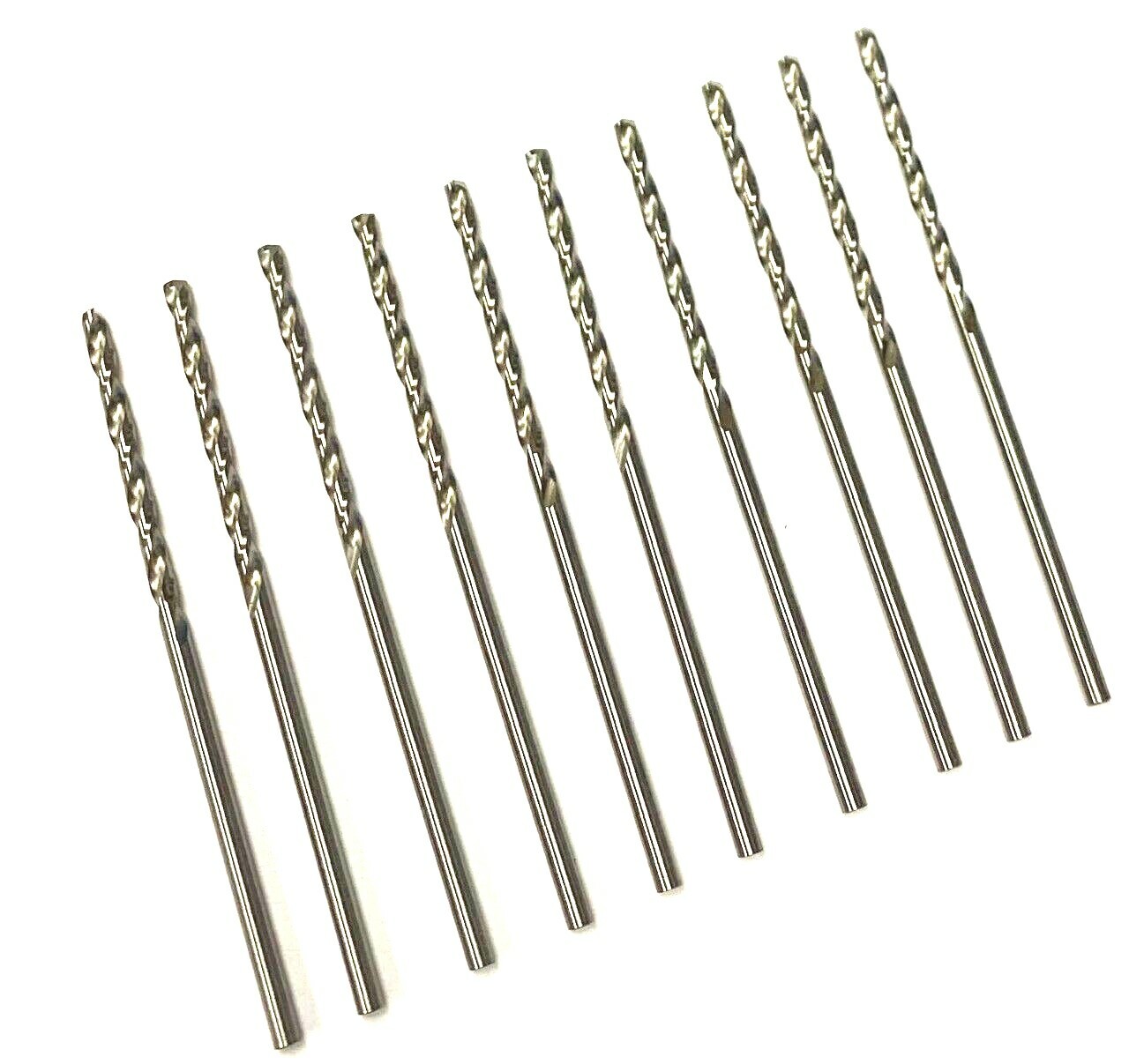 #48 (0.0760″) COBALT TWIST DRILLS – BRIGHT – 10 PIECE PACK – NACHI L6501 – NEW!