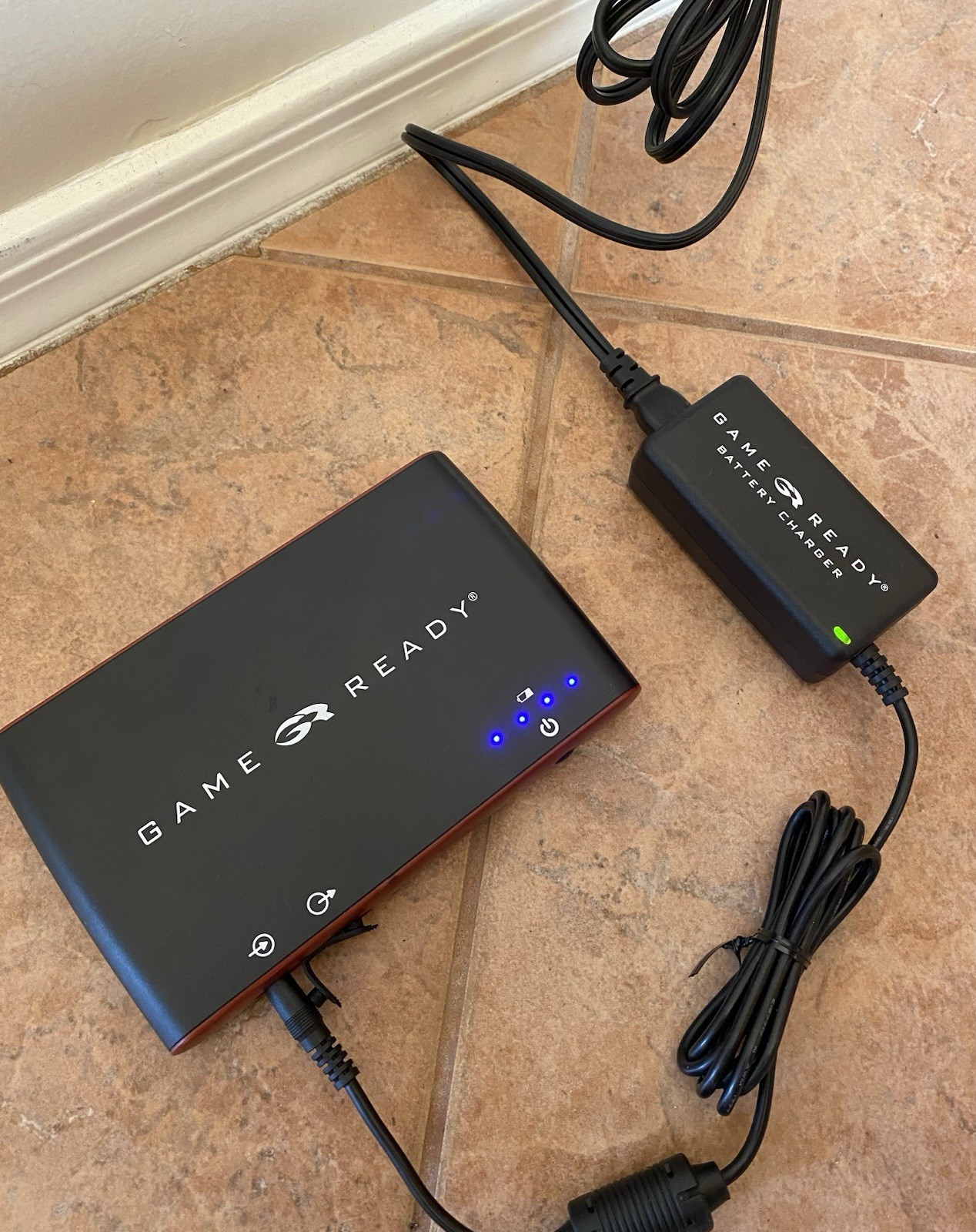 Game Ready GRPro 2.1 – Accessories, Ankle Wrap, Bag, Portable Charger – BROKEN