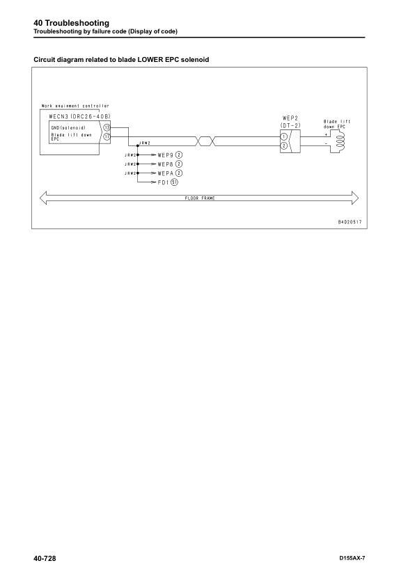 Komatsu D155AX-7 Dozer Bulldozer Repair Shop Service Manual Workshop Book