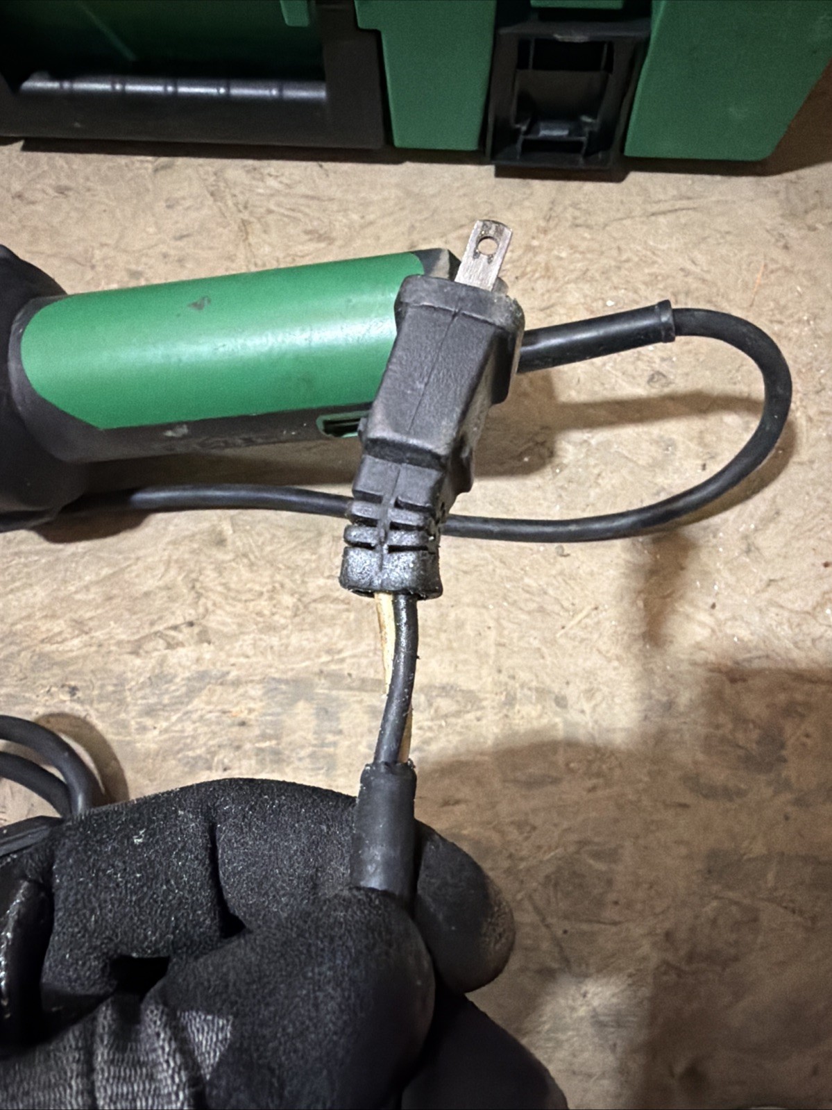 Leister Triac ST 141.228 Plastic Welder with Nozzle & Carrying Case