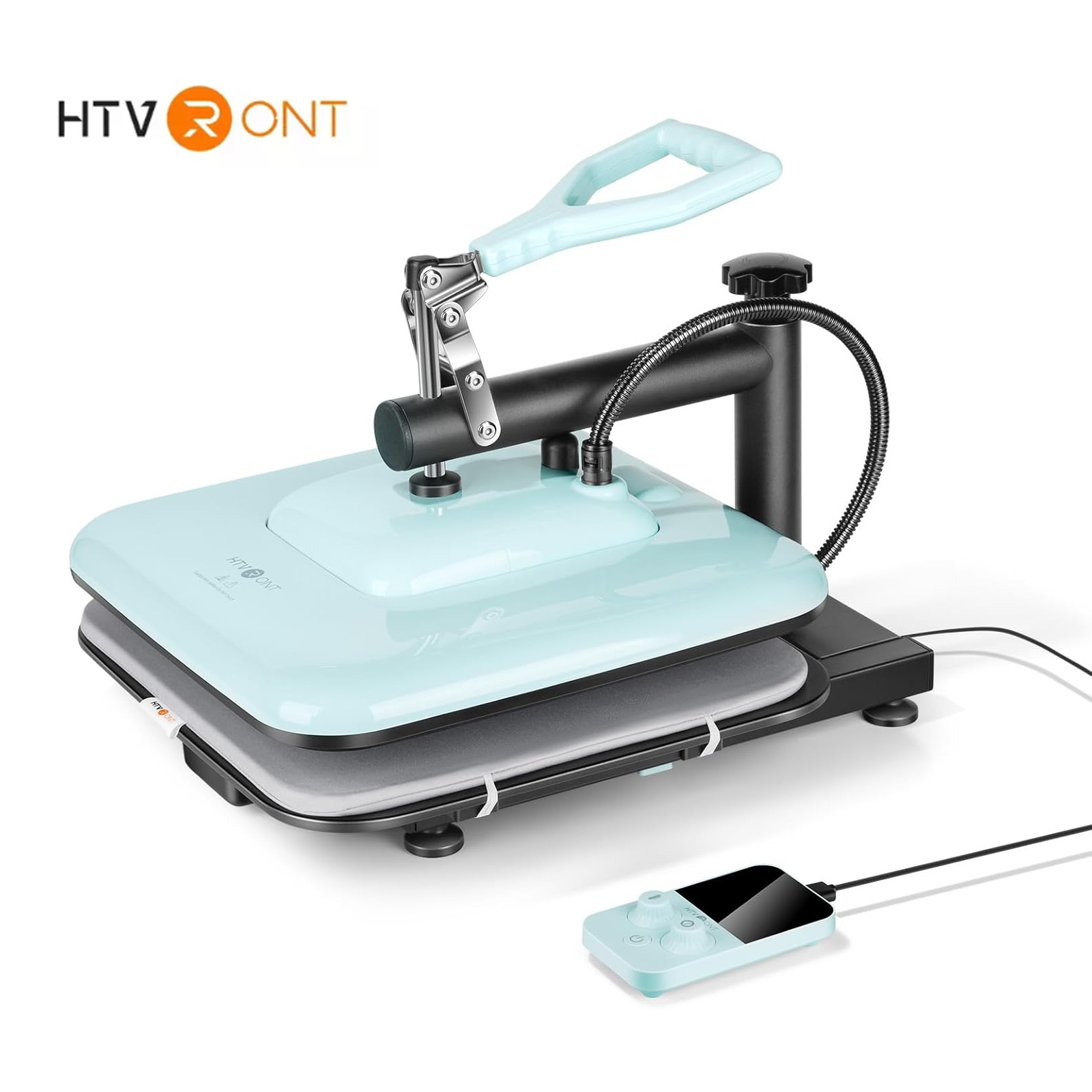 HTVRONT Heat Press Machine 15×15″ Sublimation Transfer Printer DIY T-shirts Pads