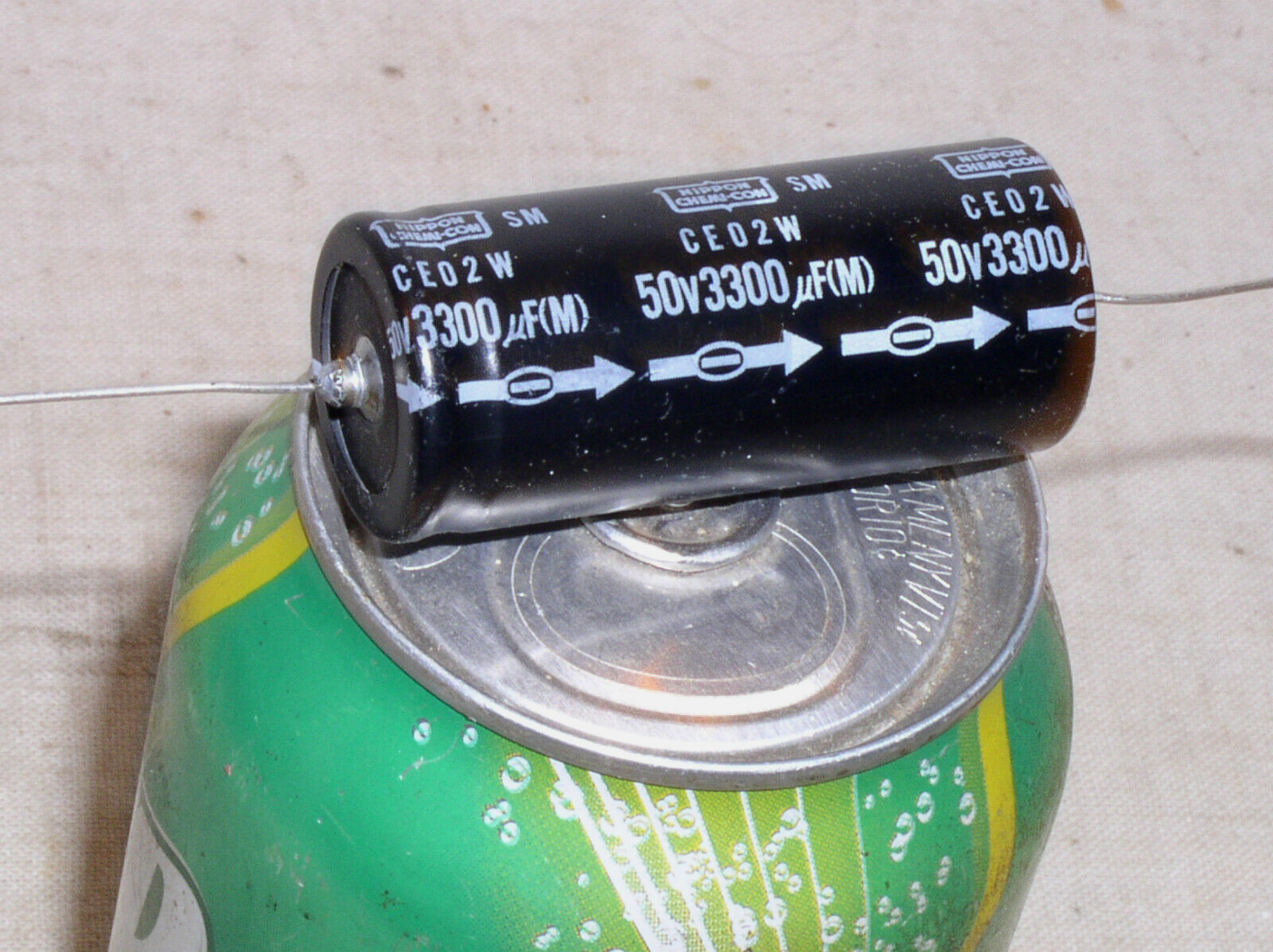 1 NEW CHEMICON SM 3300UF/50V 3300 MFD 50 V AXIAL ELECTROLYTIC CAPACITOR 85*C USA