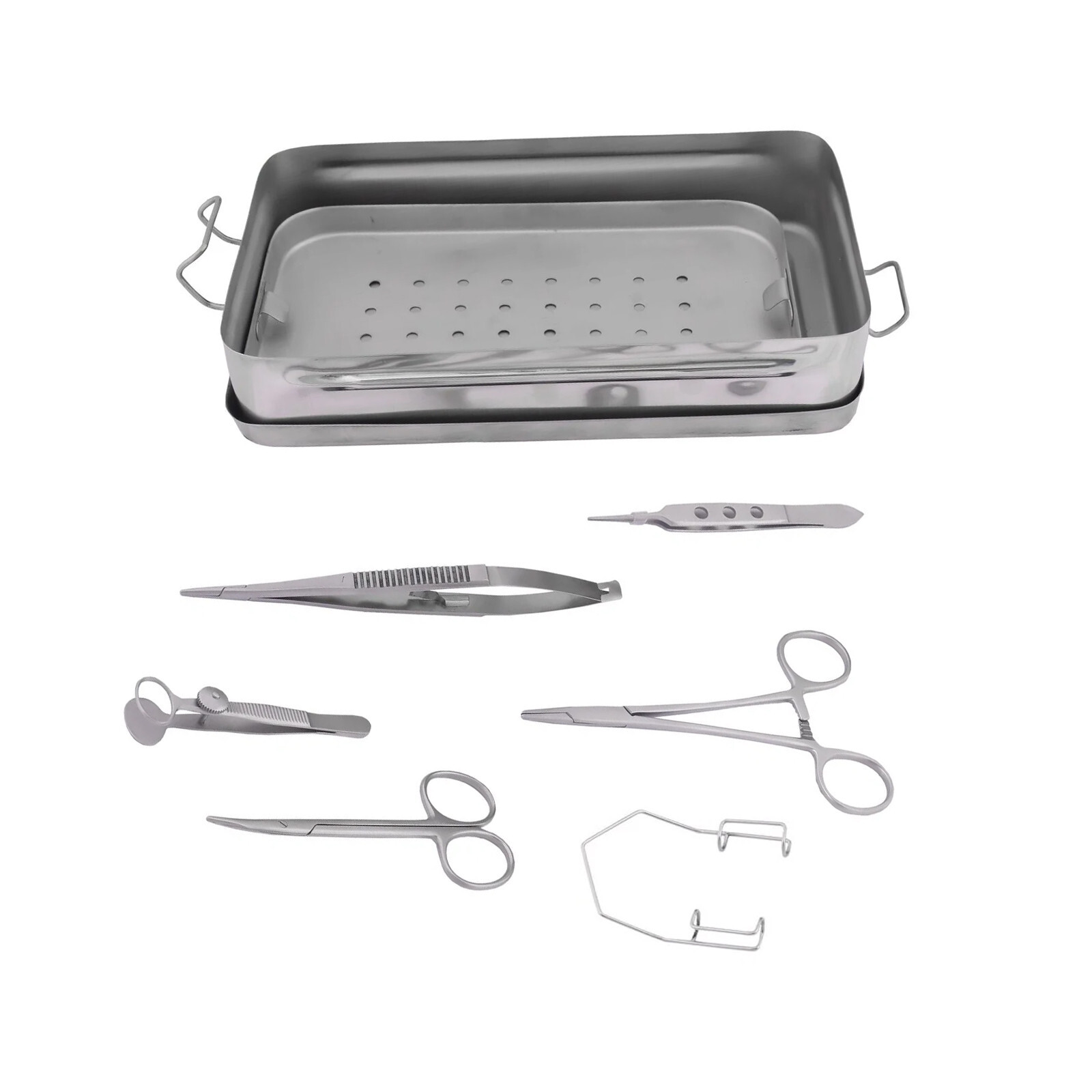 7 Pcs Basic Set Of Micro Surgery Surgical Instruments