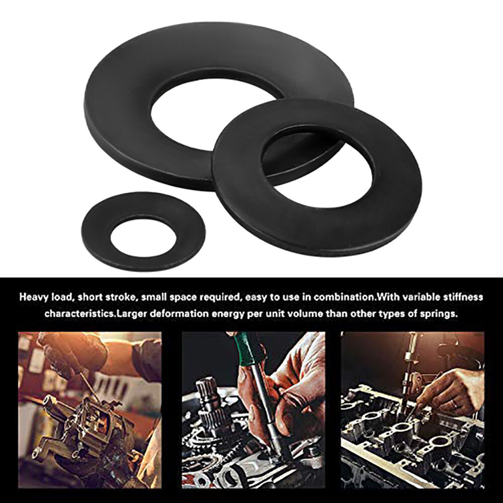 Belleville Spring Compression Washer Disc Springs ID 6.9mm – 189mm Various Sizes