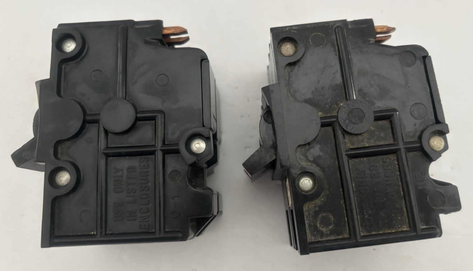 Lot of 4 FPE Stab-Lok Circuit Breakers-30A 3 Pole, 30A, 40A & 60A 2 Pole