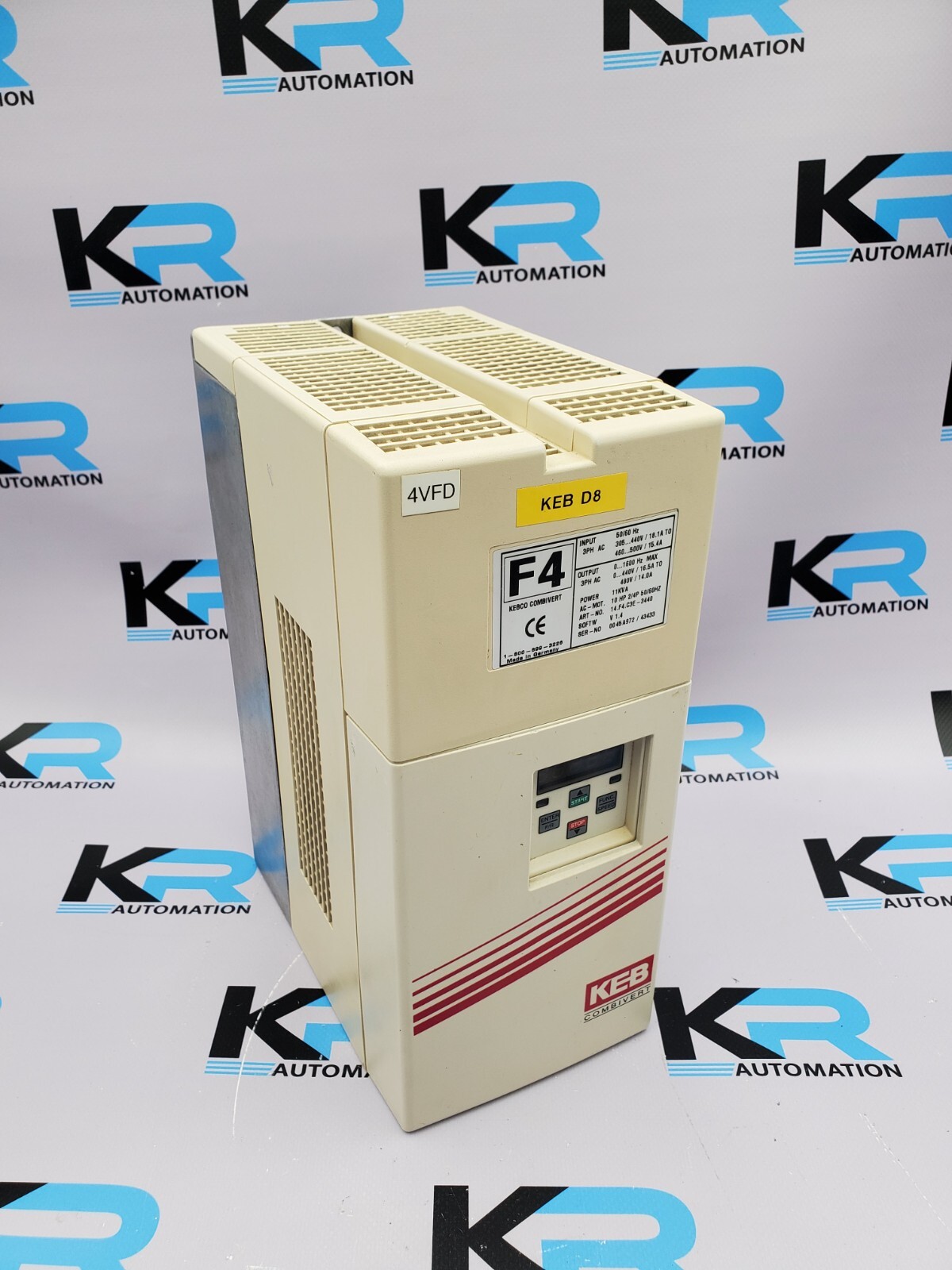 Kebco Combivert 14.F4.C3E-3440 Controlled Inverter 480V 50/60Hz 11KVA 10HP
