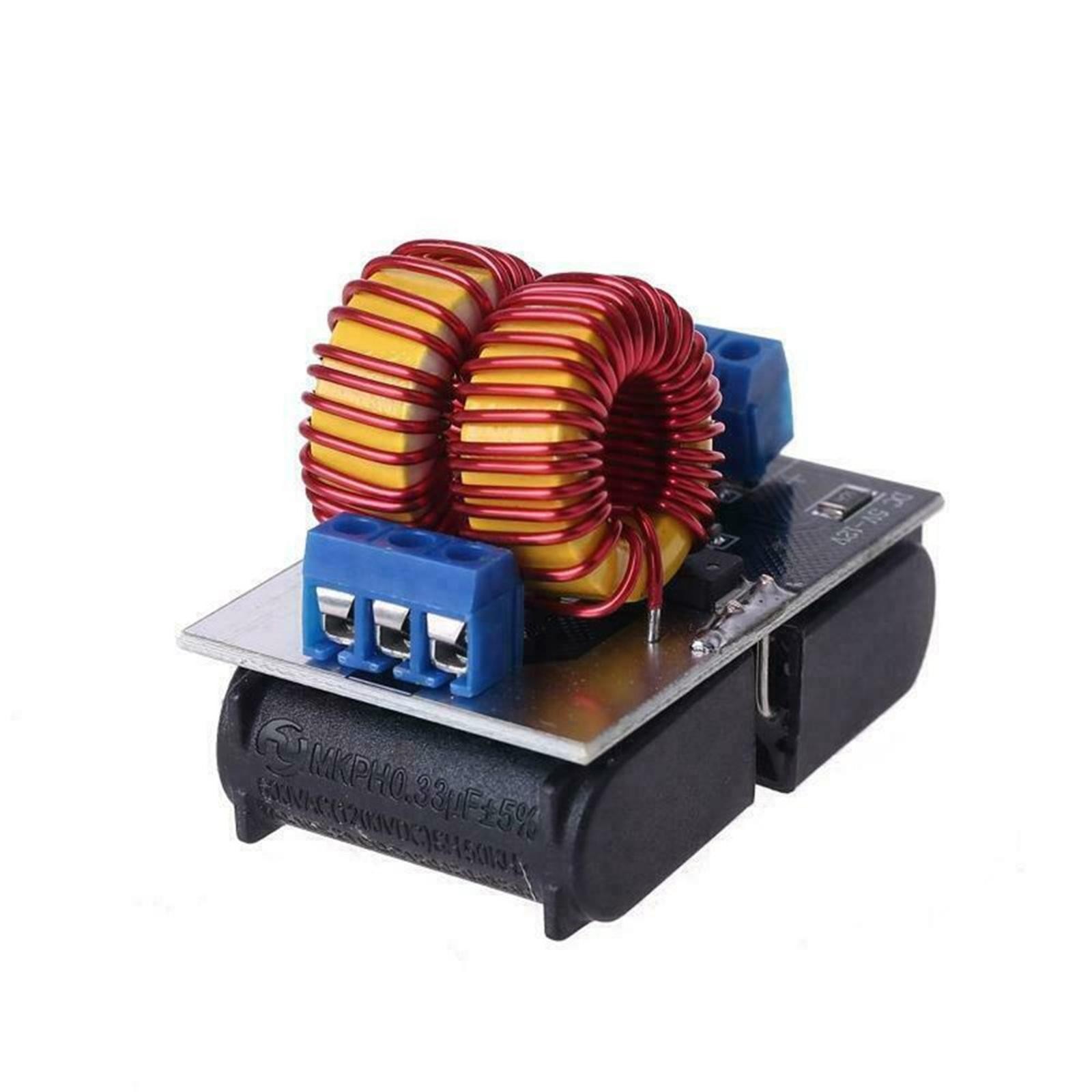 120W Mini ZVS Heating Machine DC 5-12.0V Input Voltage Induction Heater Module T