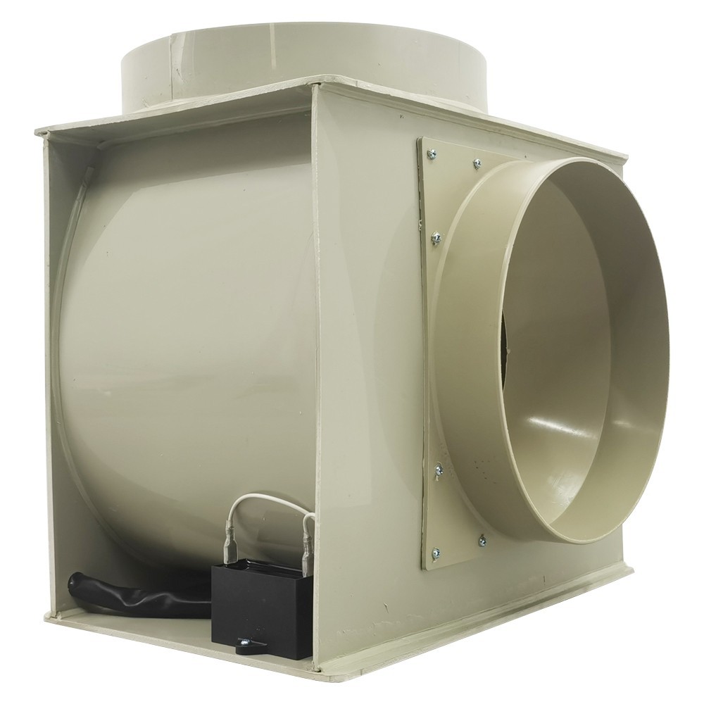 110V 60HZ Laboratory PP Centrifugal Blower Fan Anti-corrosion Fume Hood 300W