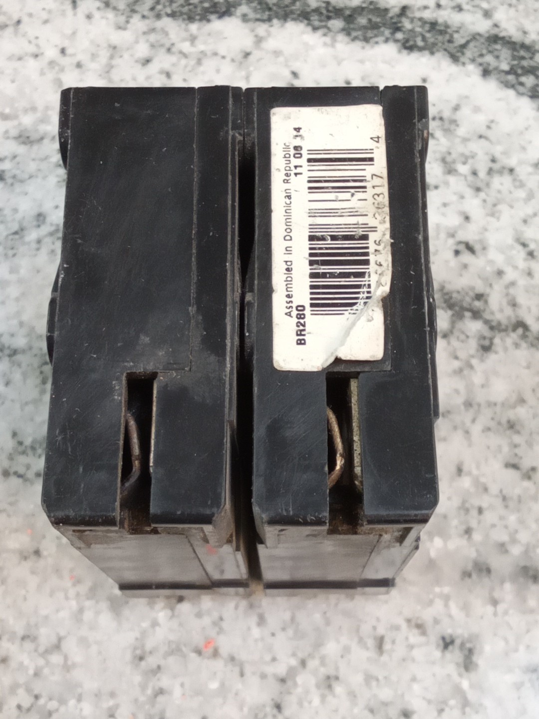 EATON/CUTLER HAMMER/BR280/C280/ 2 P/ 80 A/ Type BR/C/ Circuit Breaker/USE(19CB4