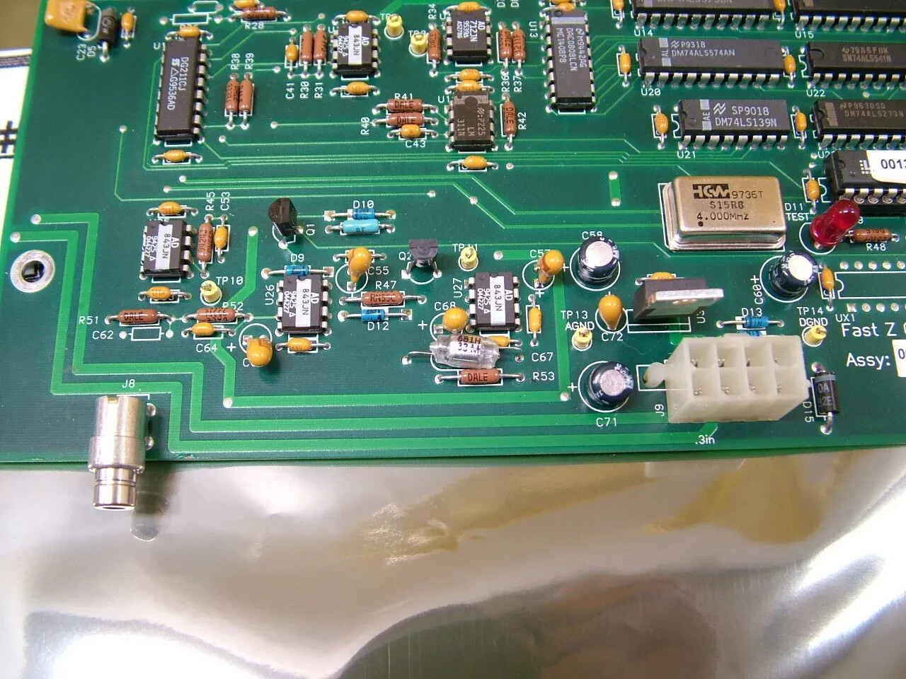 Ultrapointe 001003 Fast Z Controller PCB KLA-Tencor CRS-3000 System Working