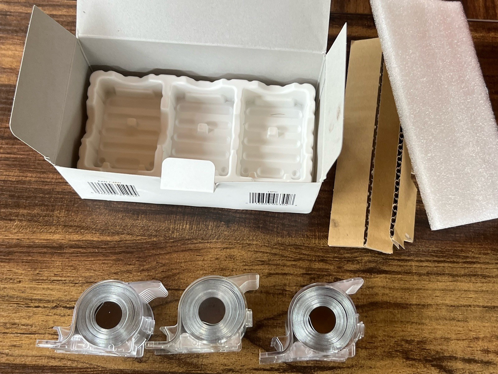 (2) Boxes Of 3 Cartridges Plus 1 Canon N1 Staples Genuine OEM 1201C 1007B001AA