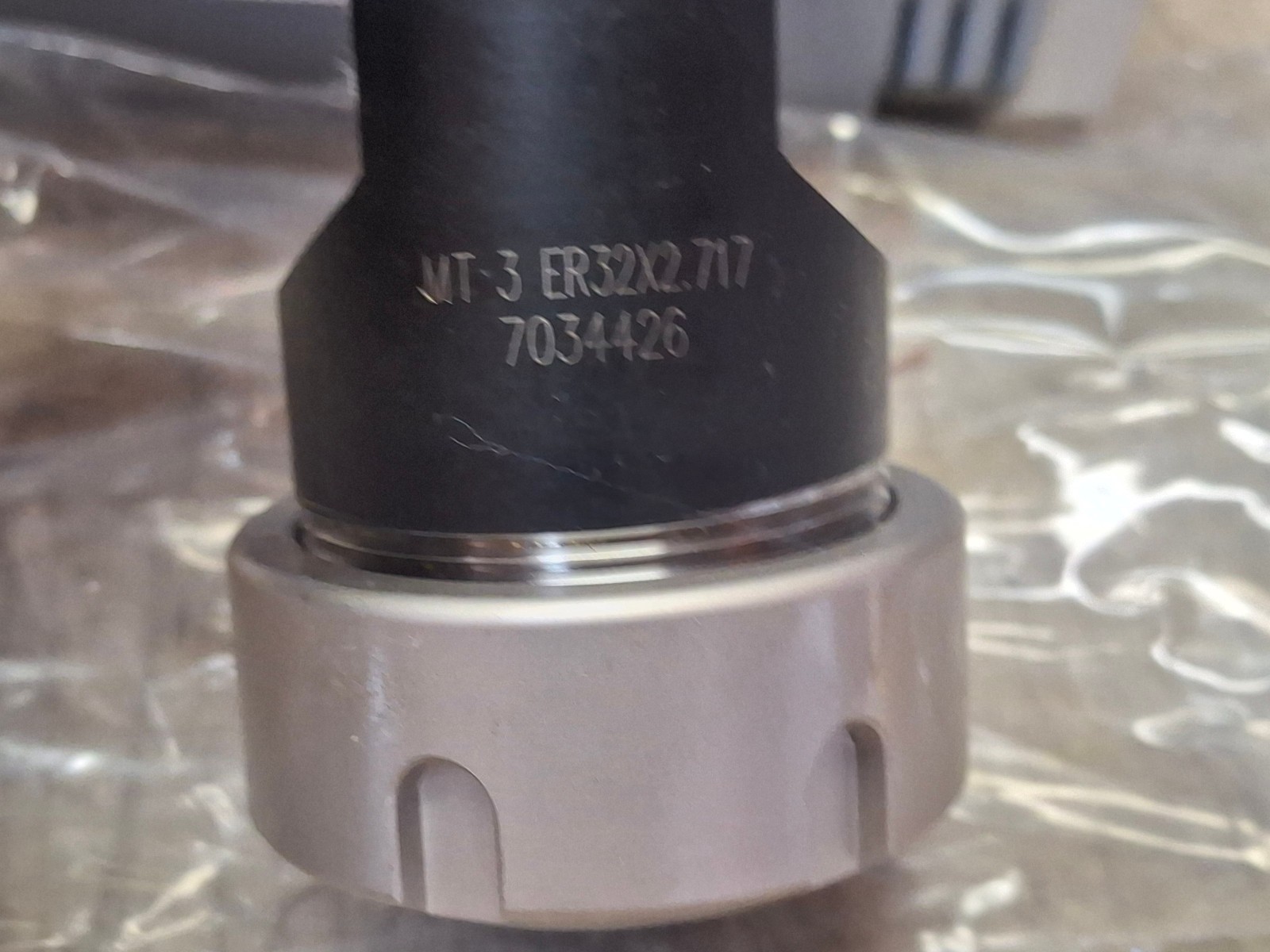 Iscar 4501813 ER32 Collet Chuck Holder MT 3 ER32X2.717 Made in Israel