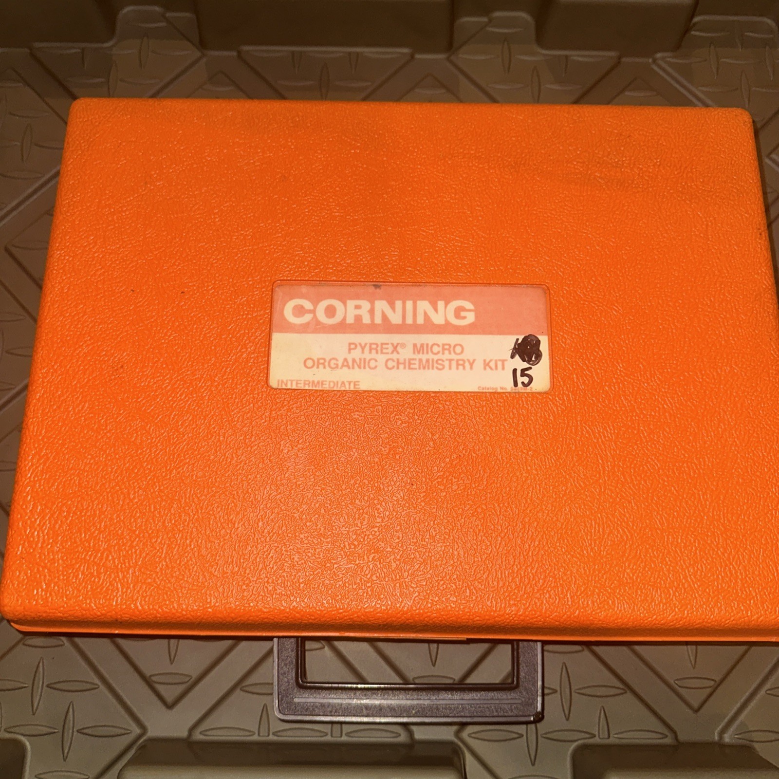 Vintage Corning PYREX Micro Organic Chemistry Kit 6949M-2 Intermediate glass #15
