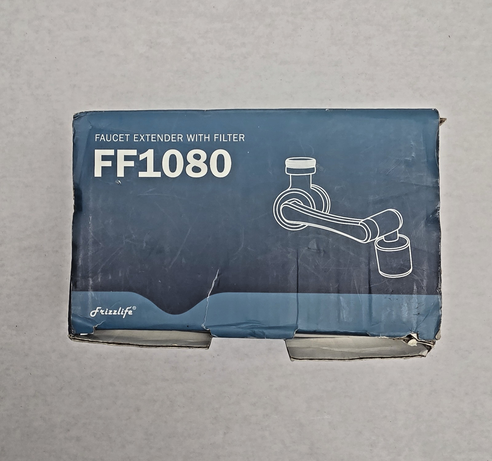 Frizzlife FF1080 Splash-Proof Faucet Water Filter Universal Sink Tap Filter New