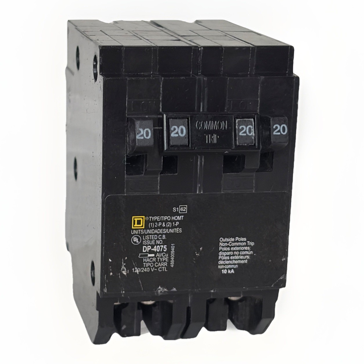 Square D HOMT220220CP 20 A Miniature Circuit Breaker