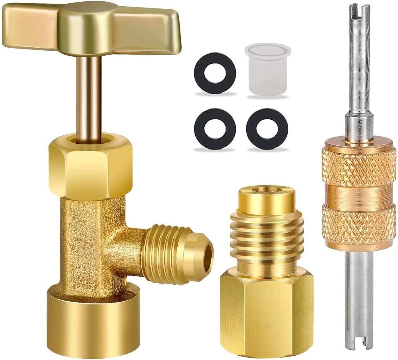 R134A Can Tap Valve (Piercing Style) Refrigerant Dispens Color: Piercing Style