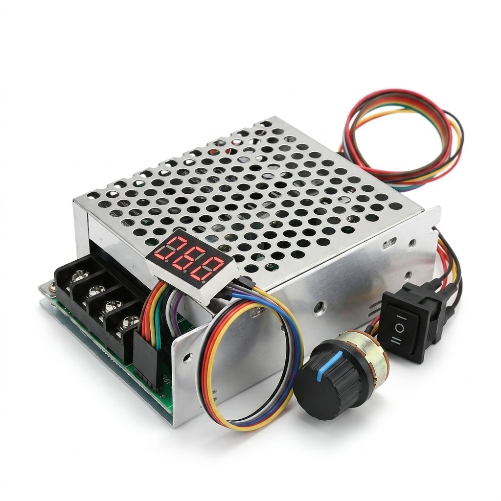 PWM Motor Speed Controller Official 60A DC 10-55V Reversible Variable Control