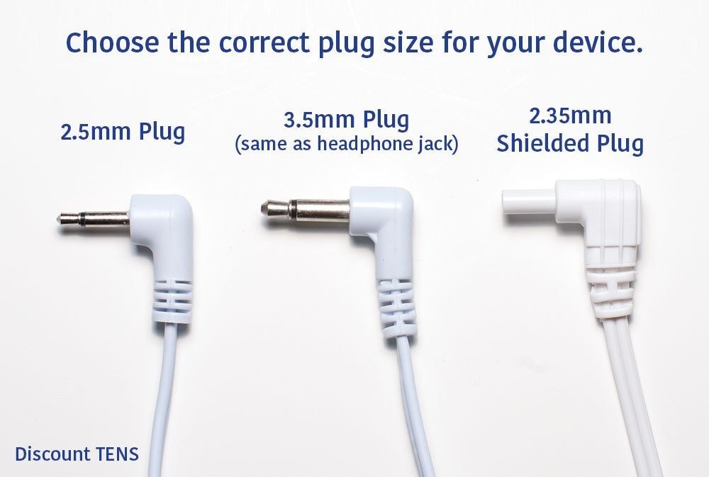 TENS Lead Wires – Two Snap Connectors – Quantity: 2
