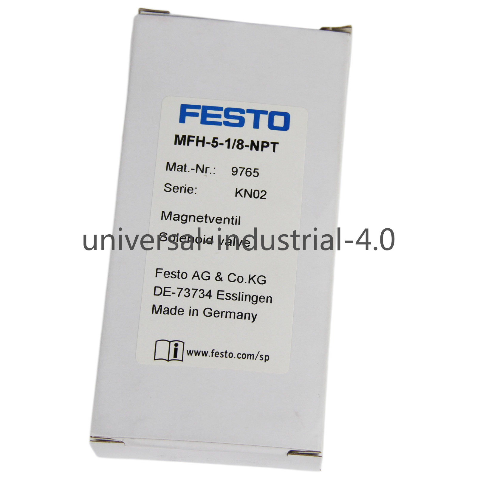New In Box FESTO MFH-5-1/8-NPT Solenoid Valve