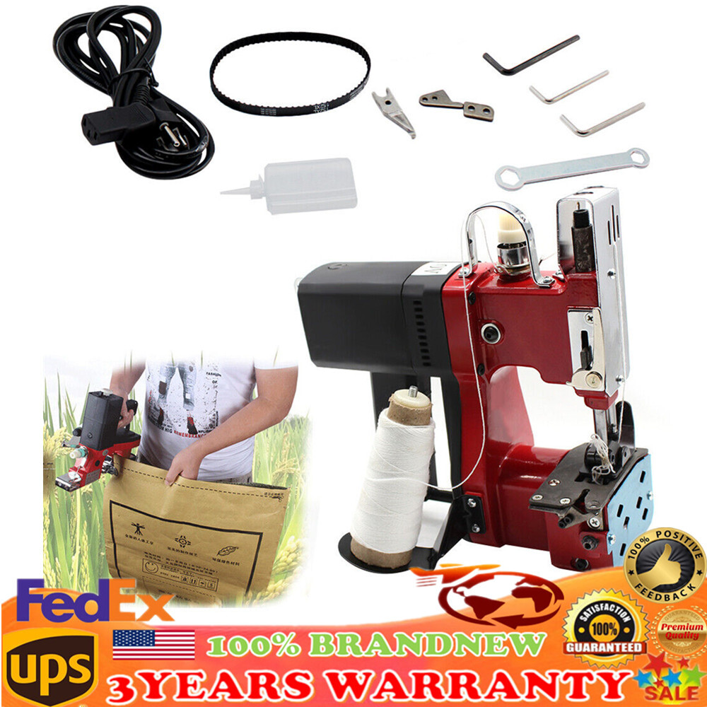 Heavy Duty Leather and Canvas Sewing Machine Max Thickness 6mm 15000rpm 190W
