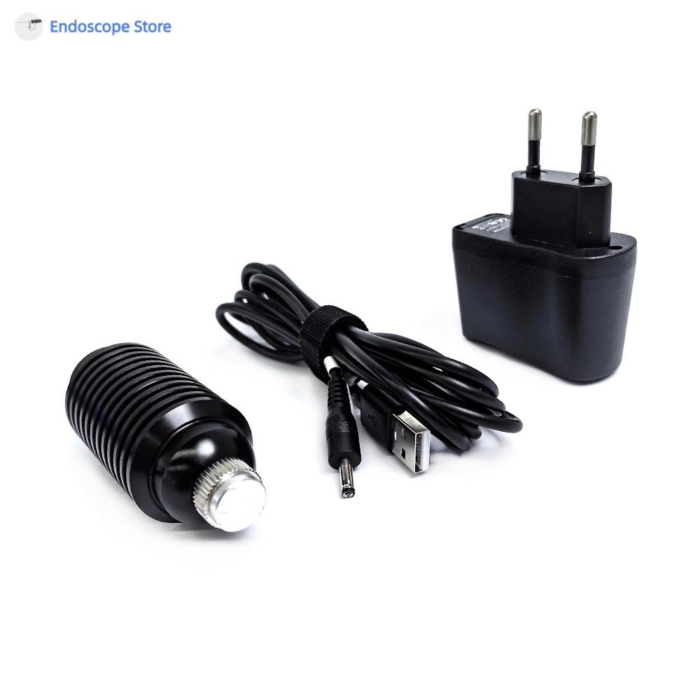 Medical Handheld Endoscope Cold LED 10W Light Source No Battery