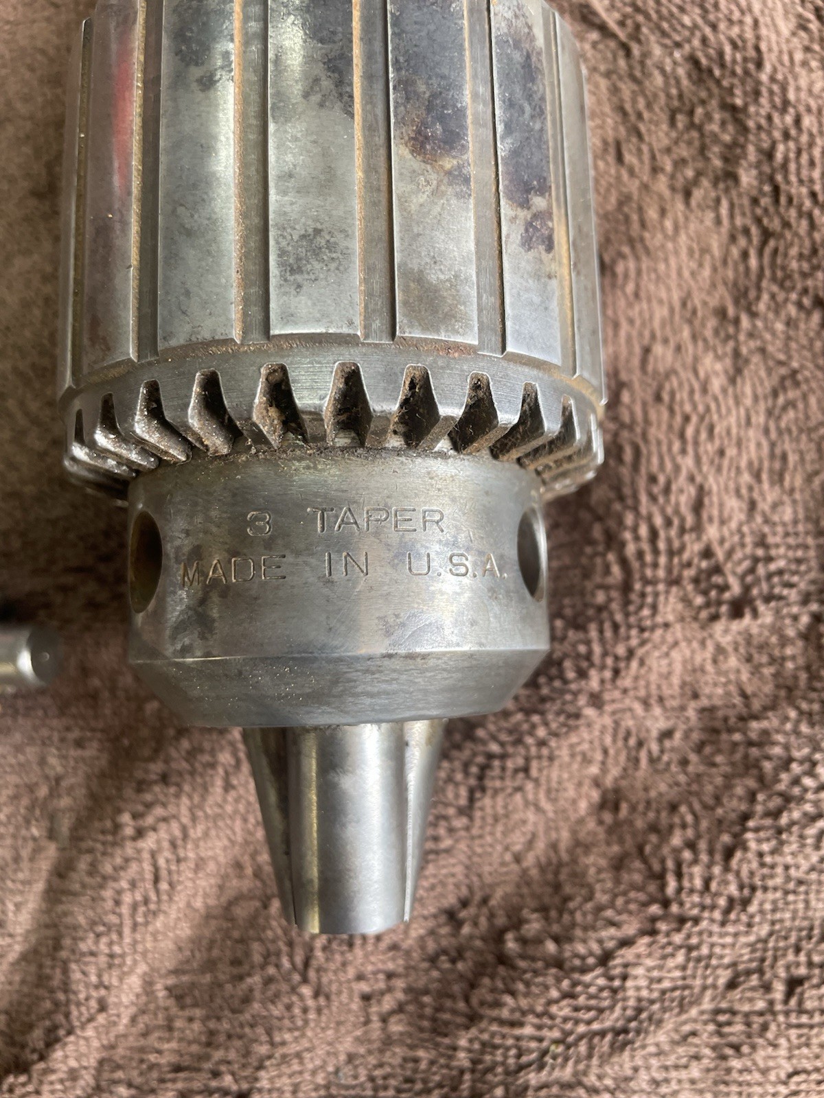 Jacobs USA 36 3/16-3/4″ Drill Chuck R8 Arbor 4 Key Machinist Tool