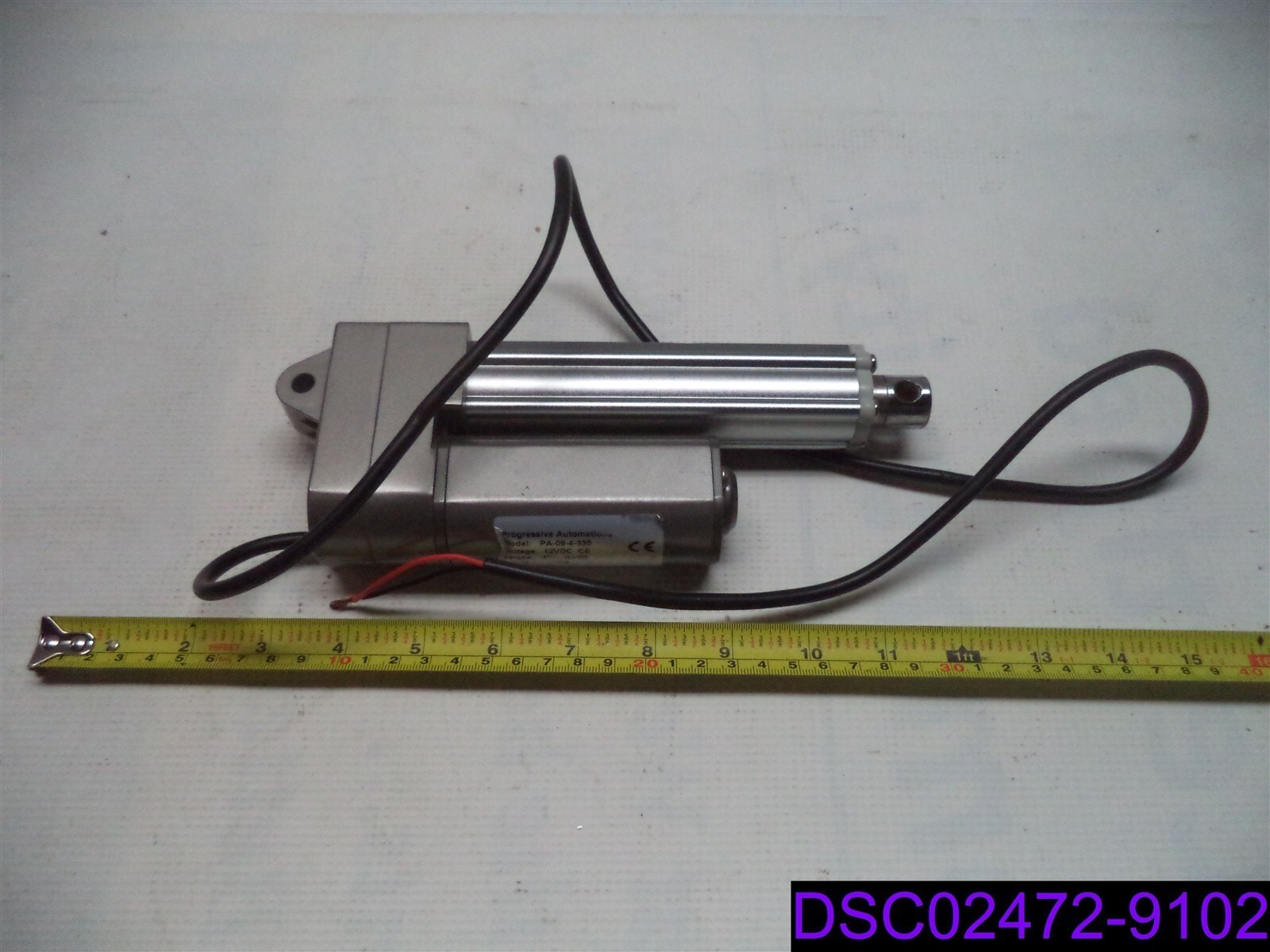 Used/Damaged: Progressive Automations PA-09-4-330 Linear Actuator 4″ Stroke