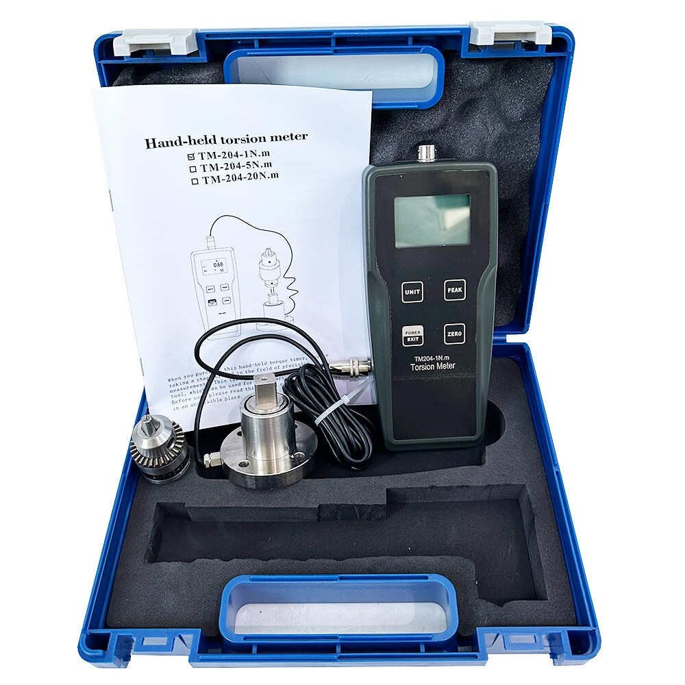Torsion Meter Torque Measuring Tester Gauge with Range ±1N.m Accuracy ± 0.5%FS