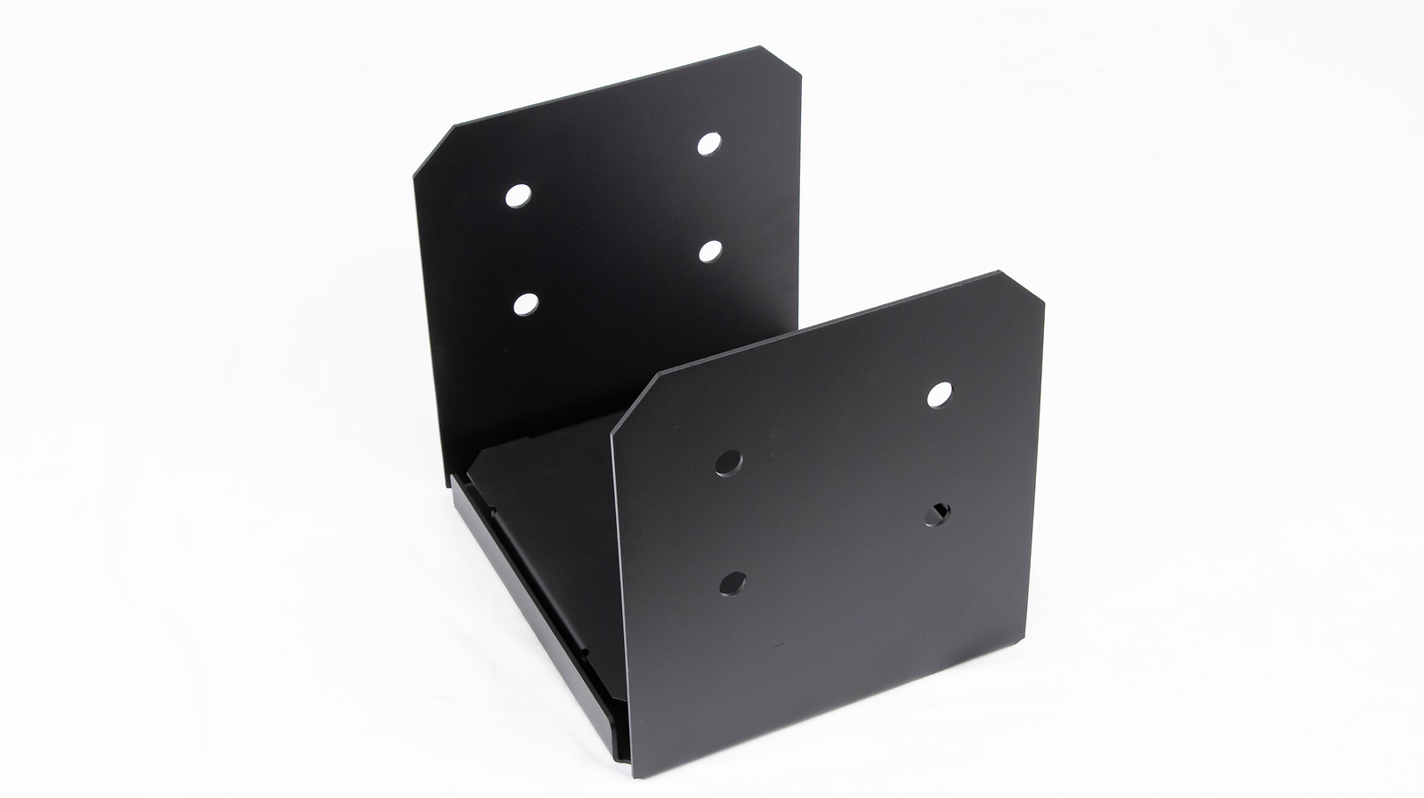 New 2-Pack 10×10 Post Base for Concrete with 1-Inch Standoff Pergola Bracket Kit