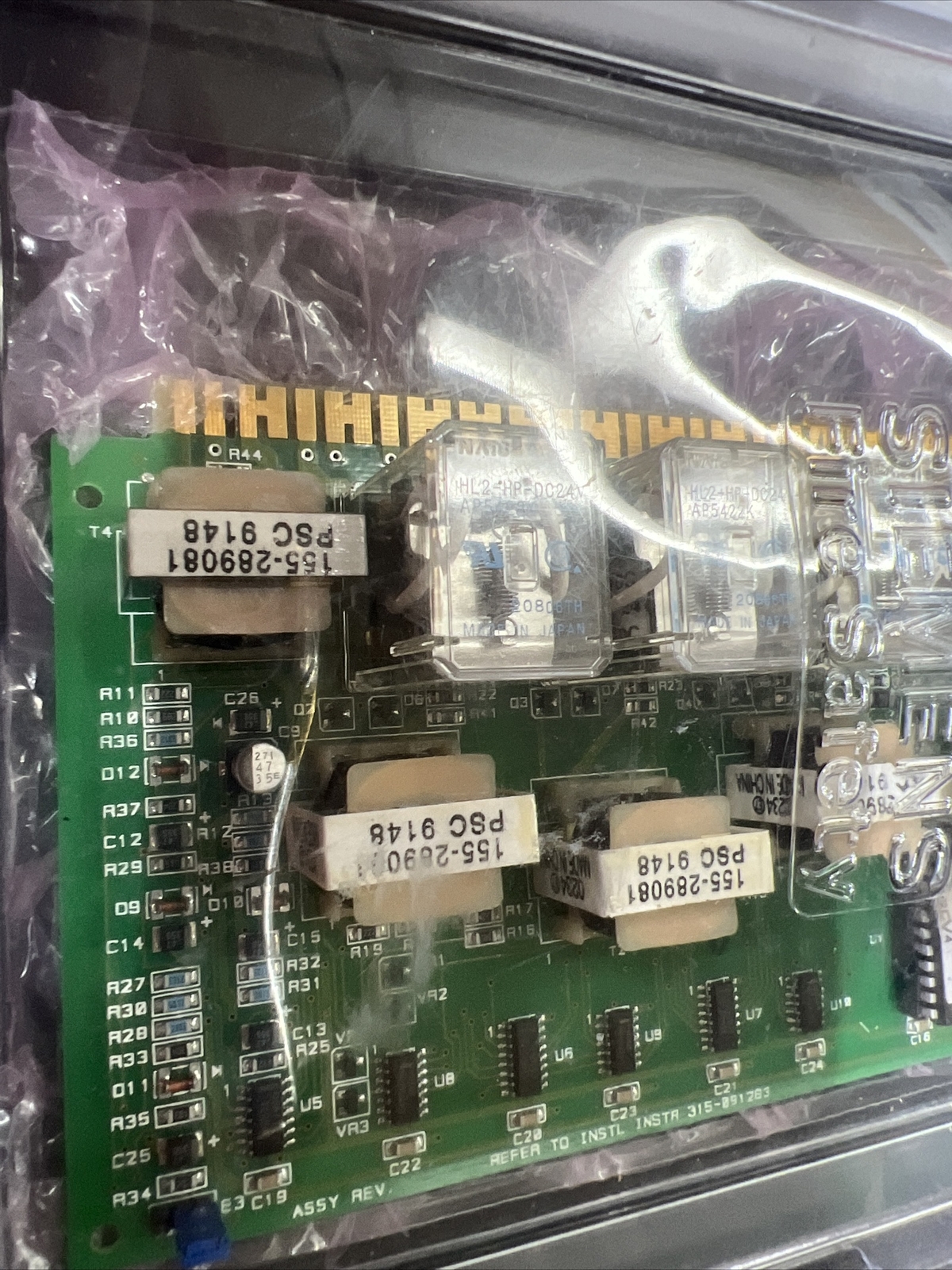 Siemens 500-891187 ASC-1 Fire Alarm Module Board Card AUDI SUP CARD NEW