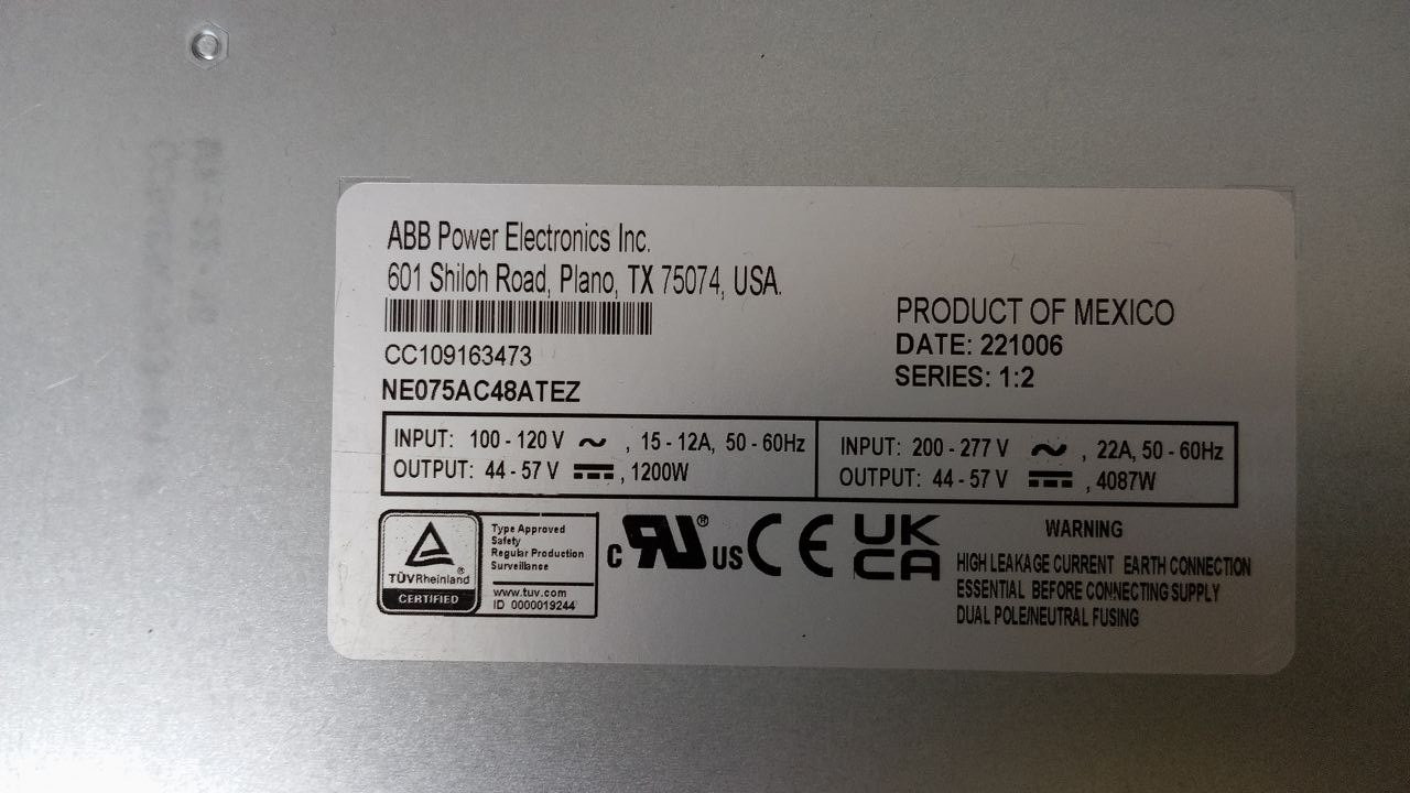 GE NE075AC48ATEZ 75 Amp Infinity Rectifier 12A 100v-277v CC109163473
