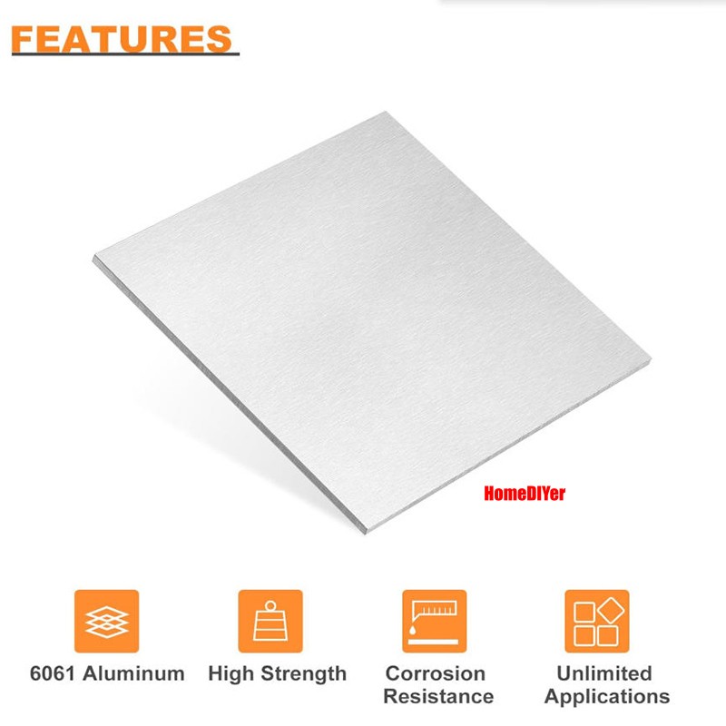 Aluminium Sheet Plate 1060 | 0.3mm–6mm Thick | Cut to Size | Metalworking Sheet
