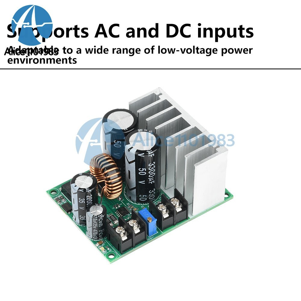 AC 5-25V/DC 8-38V To DC 3.3-32V Buck Power Module Adjustable Voltage Regulator