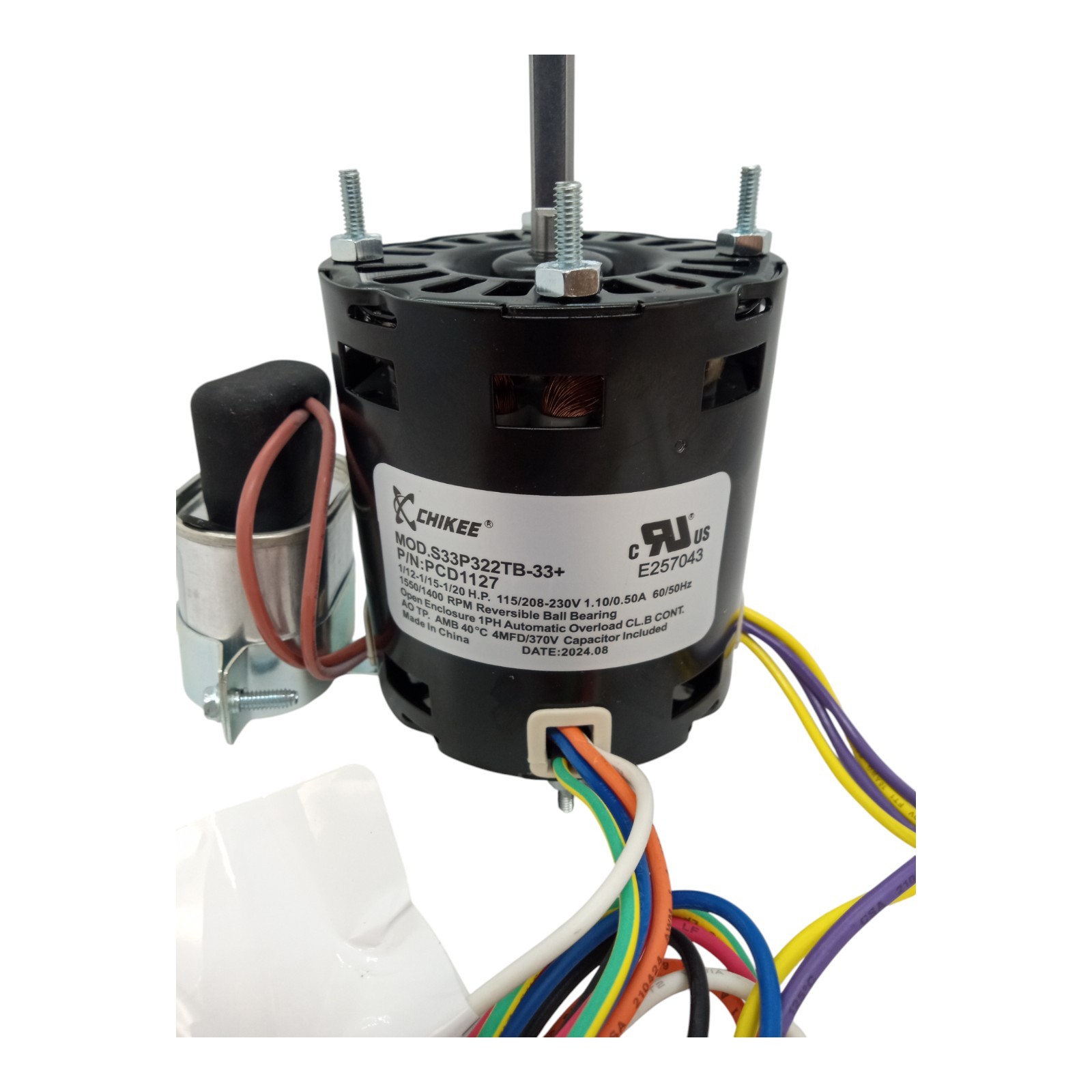 Refrigeration Motor for Bohn HeatCraft 5008S 5008T 25309101 Century 9721 Fasco