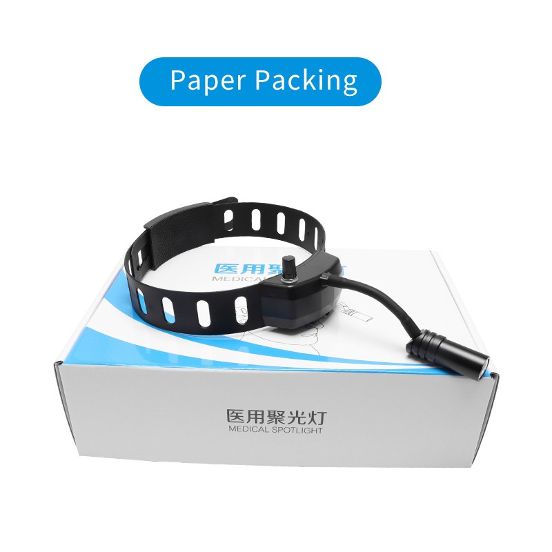 Dental Wireless 5W LED Headlight ENT Medical Headband Head Light Black US STOCK