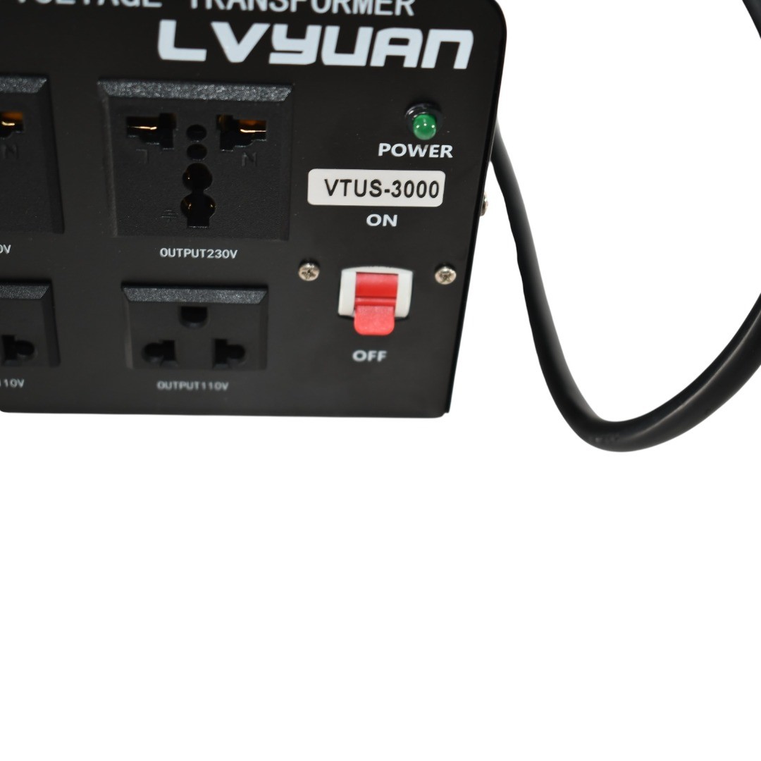 LVYUAN VTUS-3000 Step Up Step Down Voltage Transformer Converter 3000 Watt Heavy