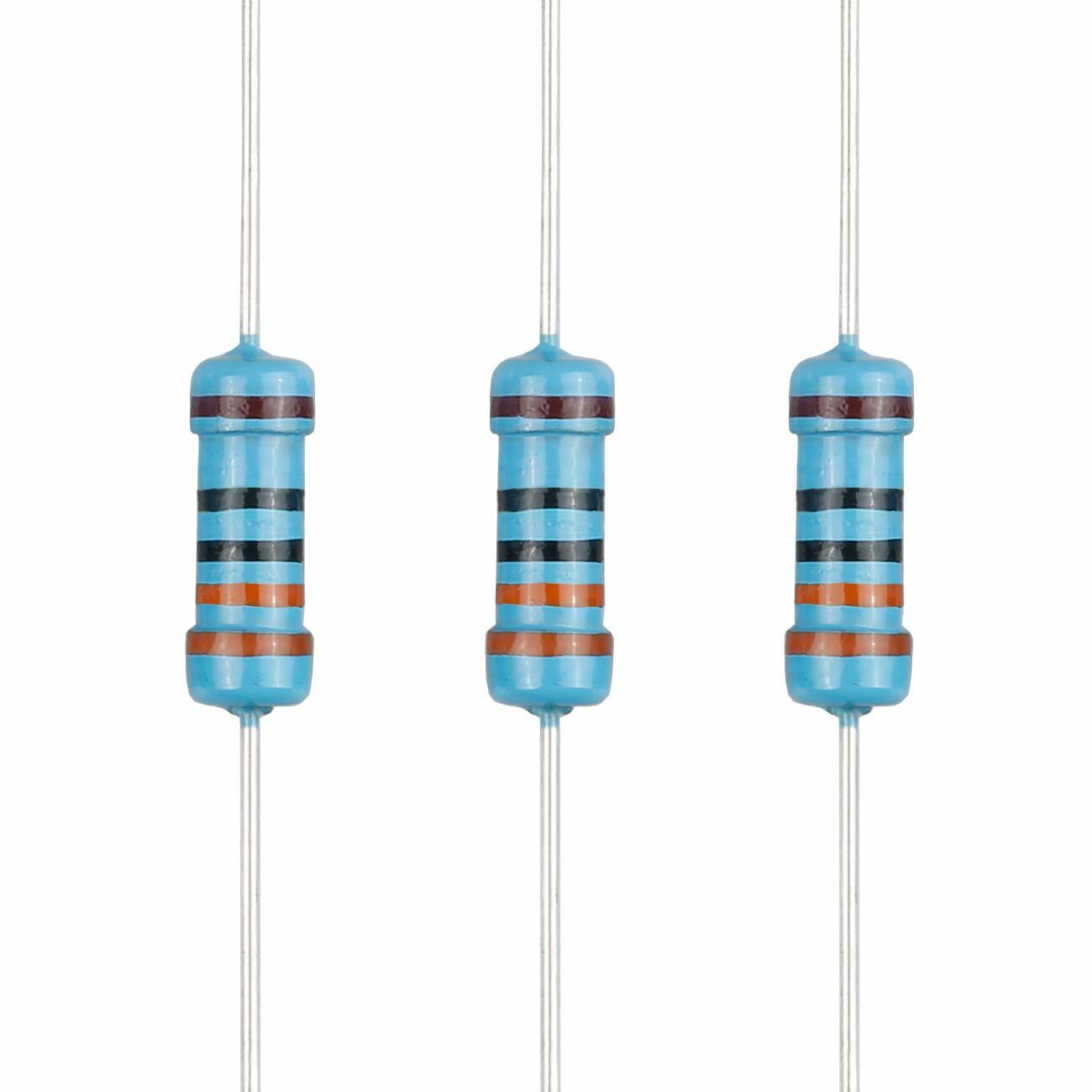 10pcs 330 ohm 1/4 Watts Metal Film Resistors 1% Tolerance Shipped USA