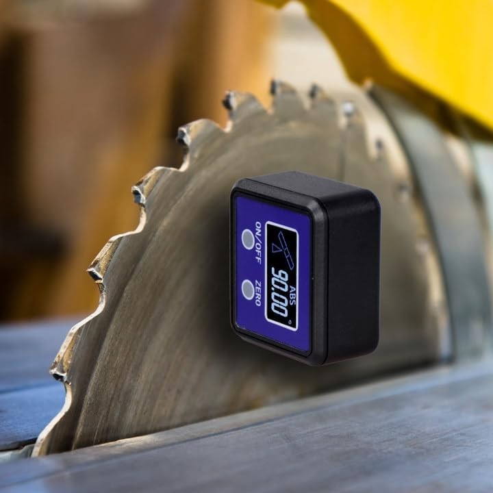 Digital Angle Gauge and Protractor, Digital Angle Finder Inclinometer Level B…