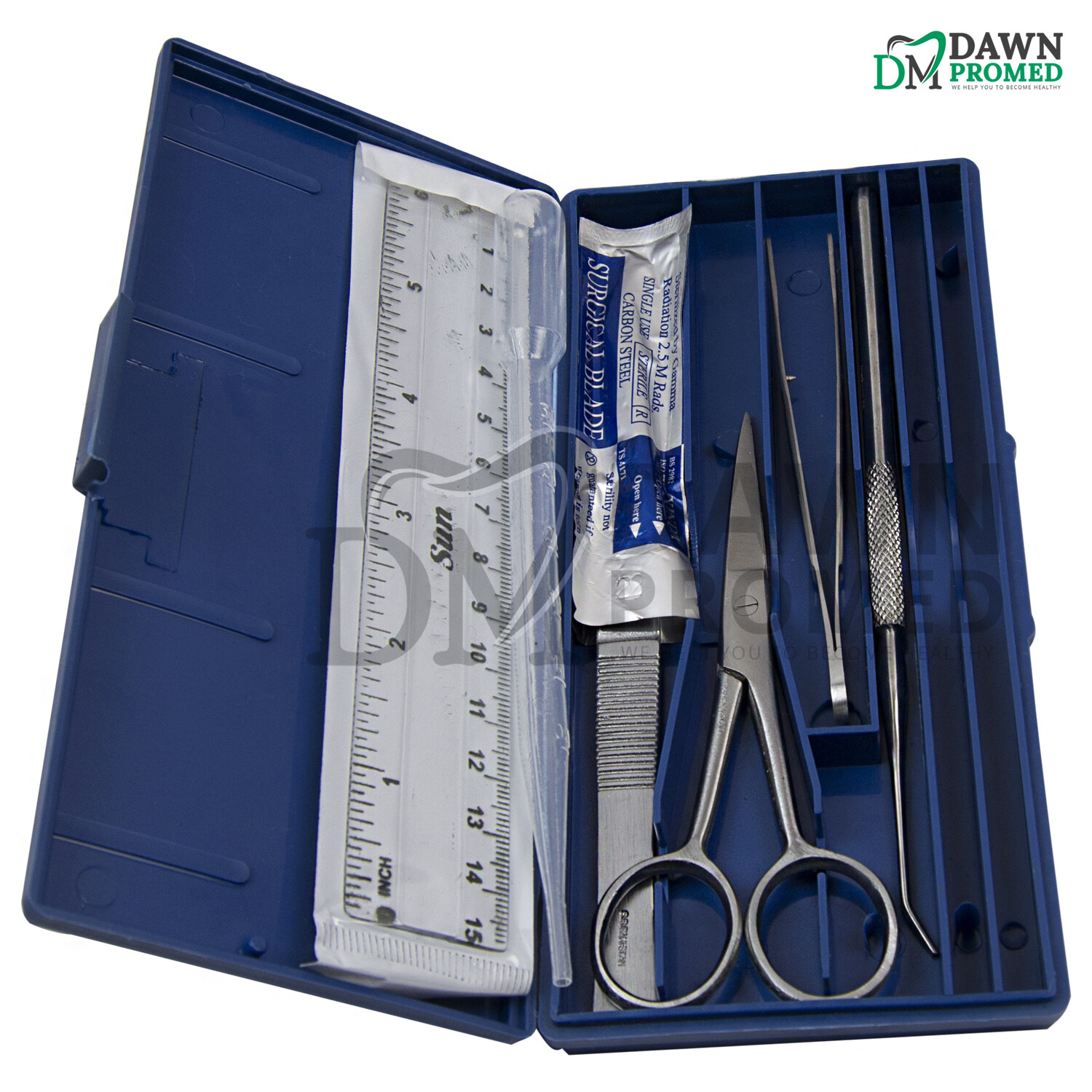 6 Pcs Minor Surgery Biology Medical Student Dissecting Instrument Kit German Gr