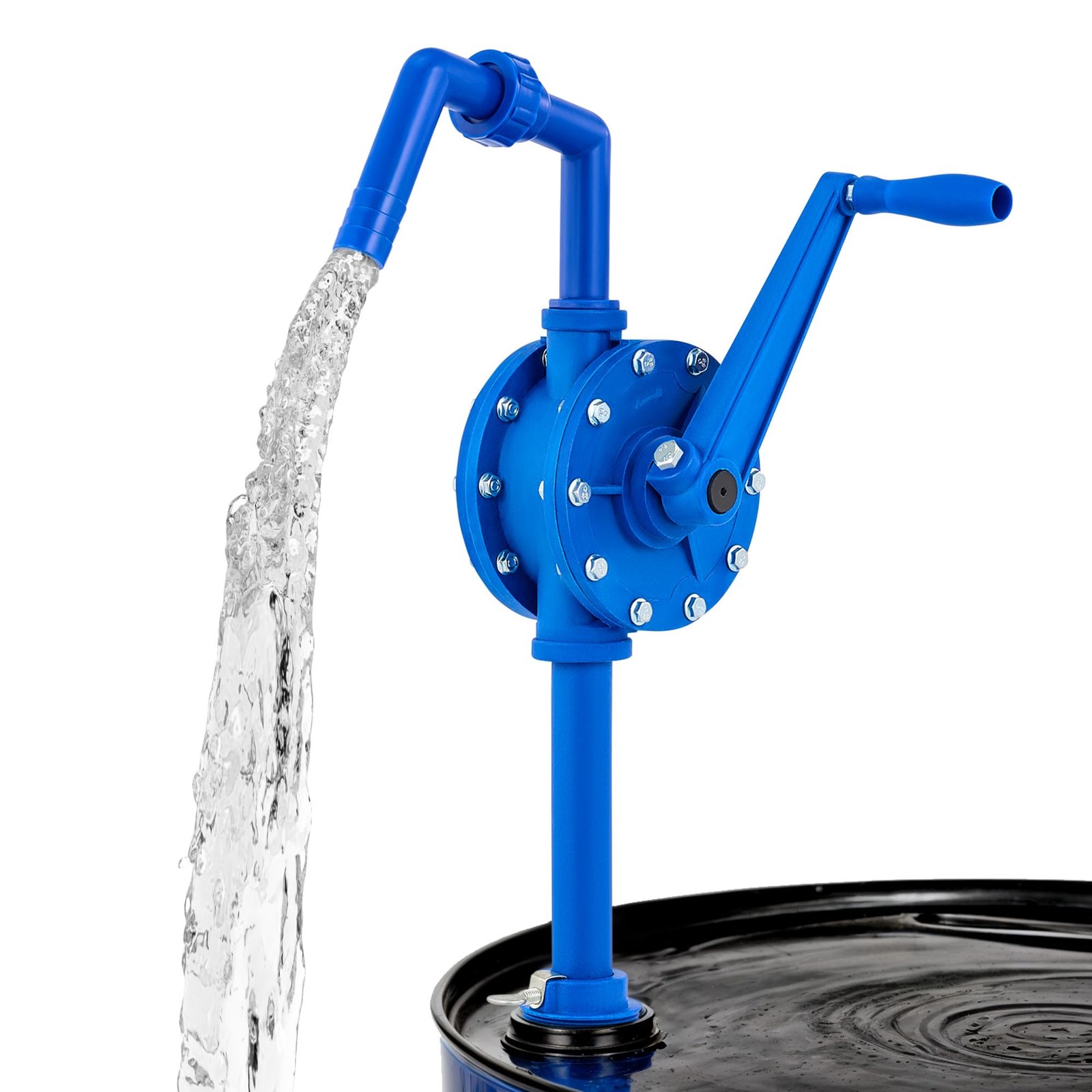 Drum Pump 55 Gallon Rotary Barrel Pump for Chemicals and Acidic Solutions