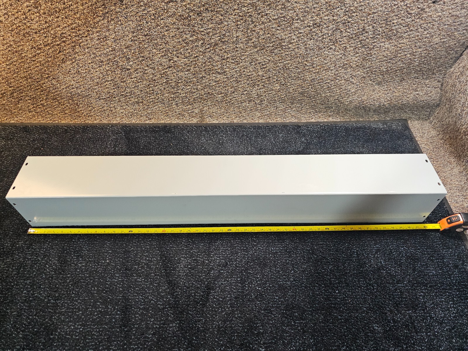Hoffman F66T148GVP SCR CVR Straight Section Flat Cover Wireway 6″X 6″X 48″