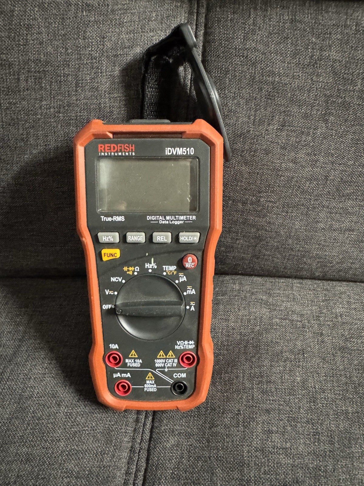 Redfish iDVM510 Multimeter Digital Multimeter True-RMS CAT IV 600V Data Logger