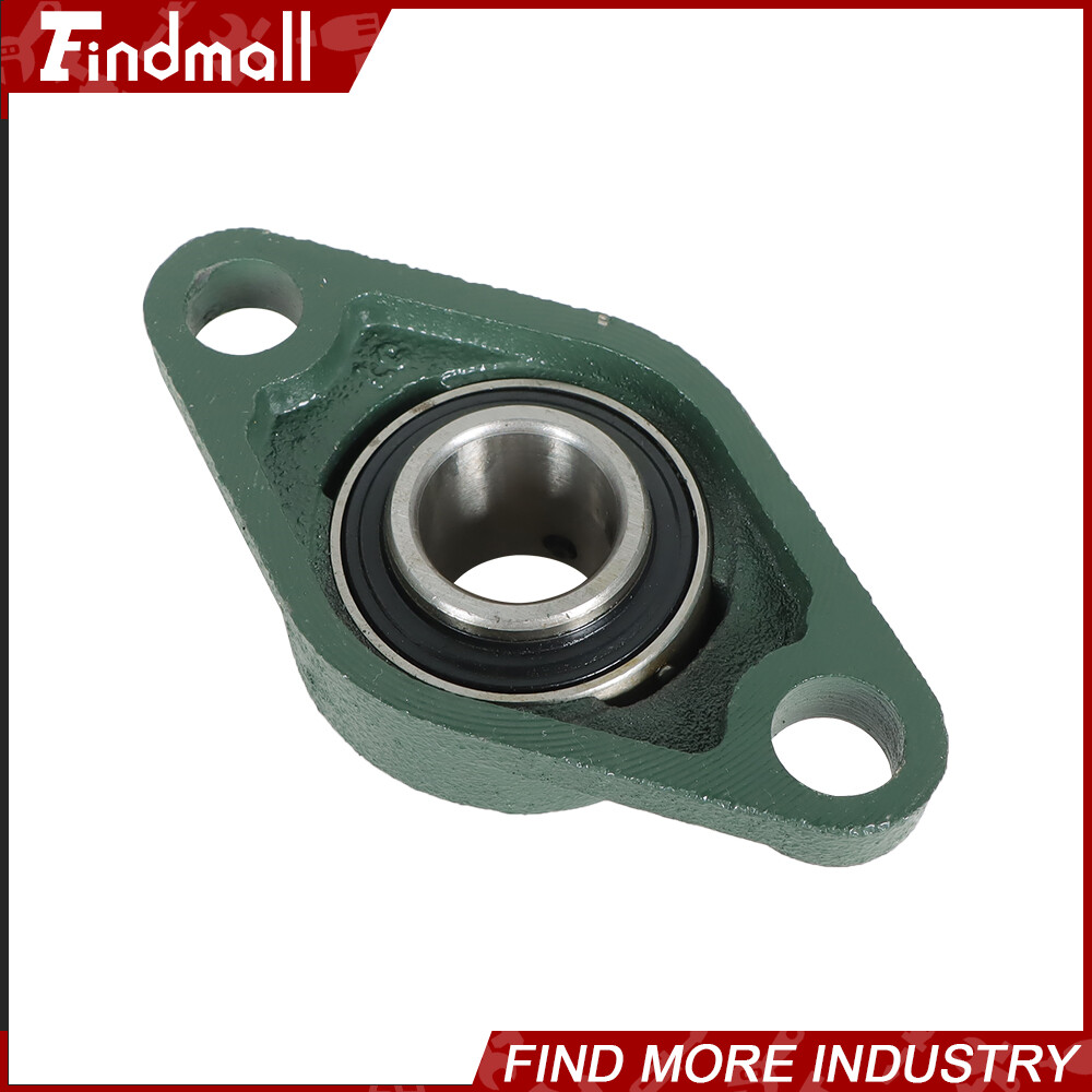 Findmall 10PCS UCFL205-16 Pillow Block Flange Bearing 1″ Bore 2 Bolt Solid Base