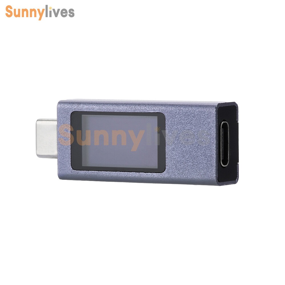 USB Type-C Power Tester Voltage Current Meter USB-C Multimeter DC 4-30V 0-12A US